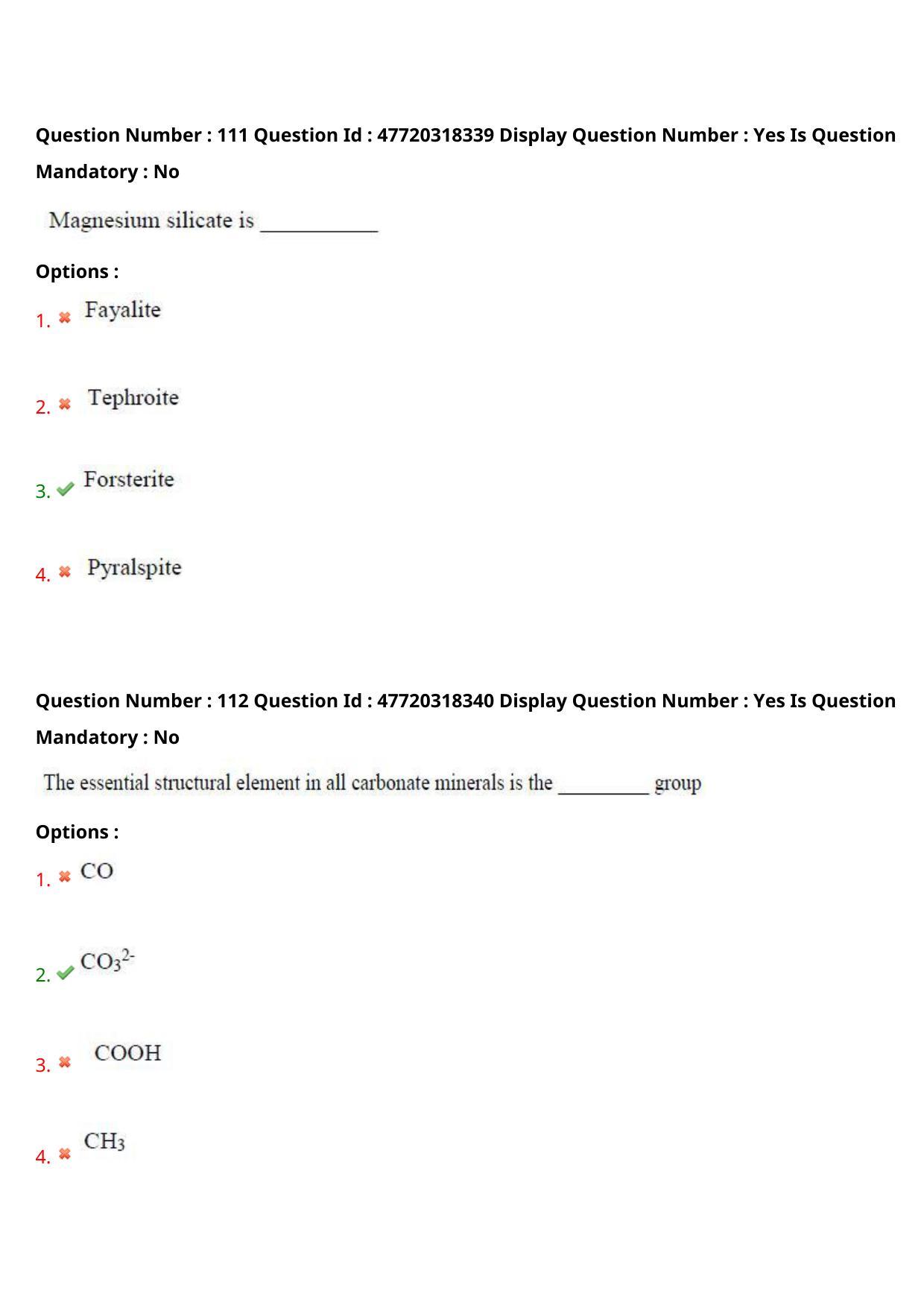 AP ECET 2021 - Ceramic Technology Question Paper With Preliminary Keys Shift1 - Page 60