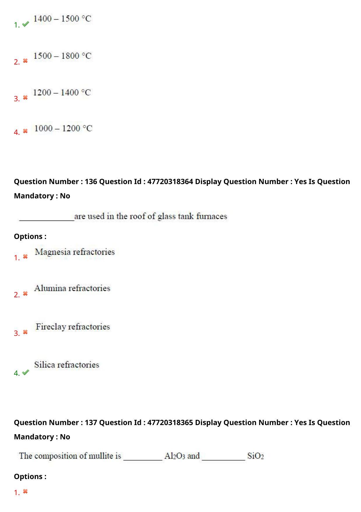 AP ECET 2021 - Ceramic Technology Question Paper With Preliminary Keys Shift1 - Page 72