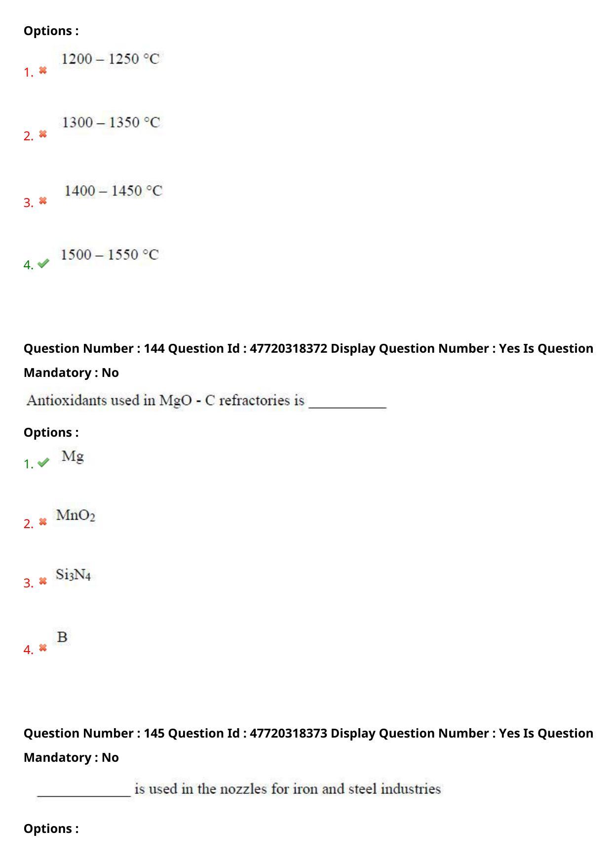 AP ECET 2021 - Ceramic Technology Question Paper With Preliminary Keys Shift1 - Page 76