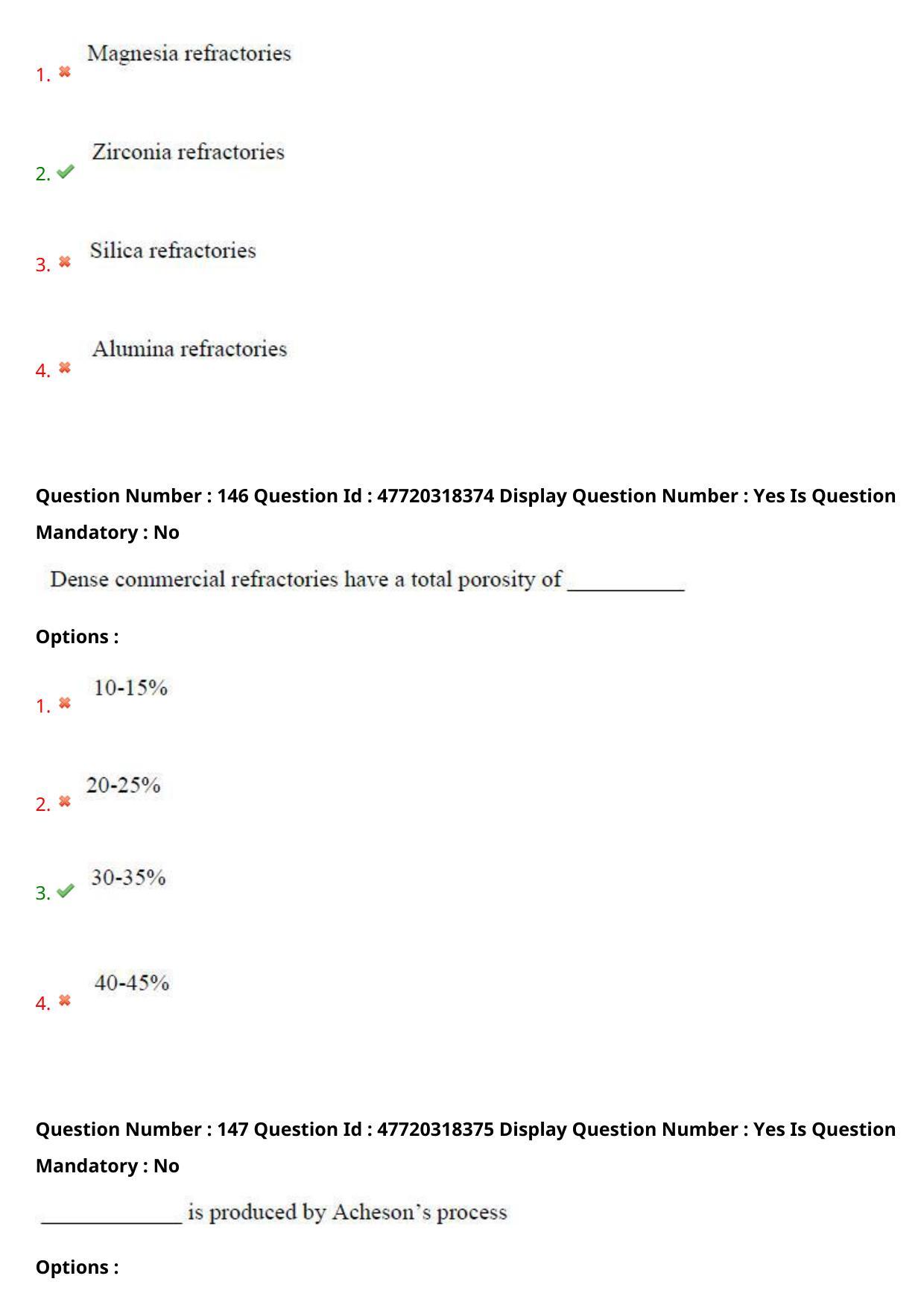 AP ECET 2021 - Ceramic Technology Question Paper With Preliminary Keys Shift1 - Page 77