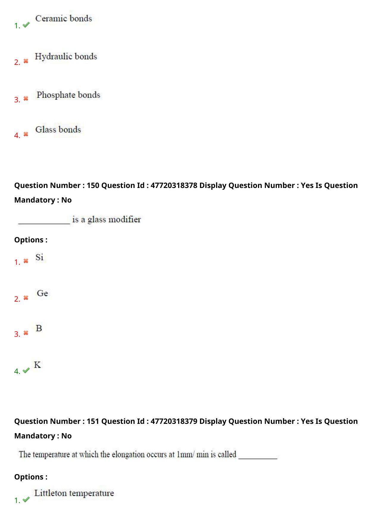 AP ECET 2021 - Ceramic Technology Question Paper With Preliminary Keys Shift1 - Page 79