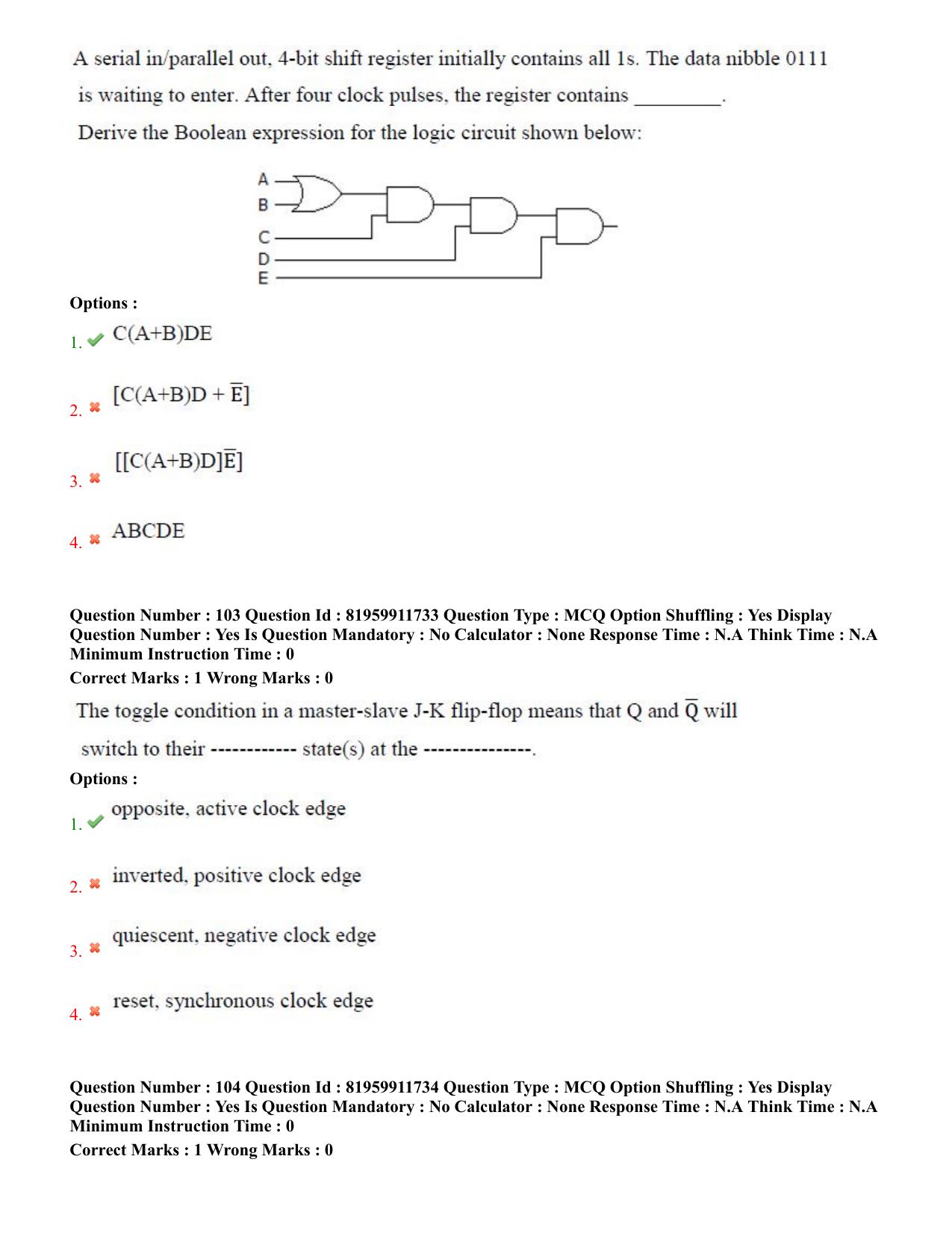 TS ECET 2022 Computer Science and Engineering Question Paper - Page 51