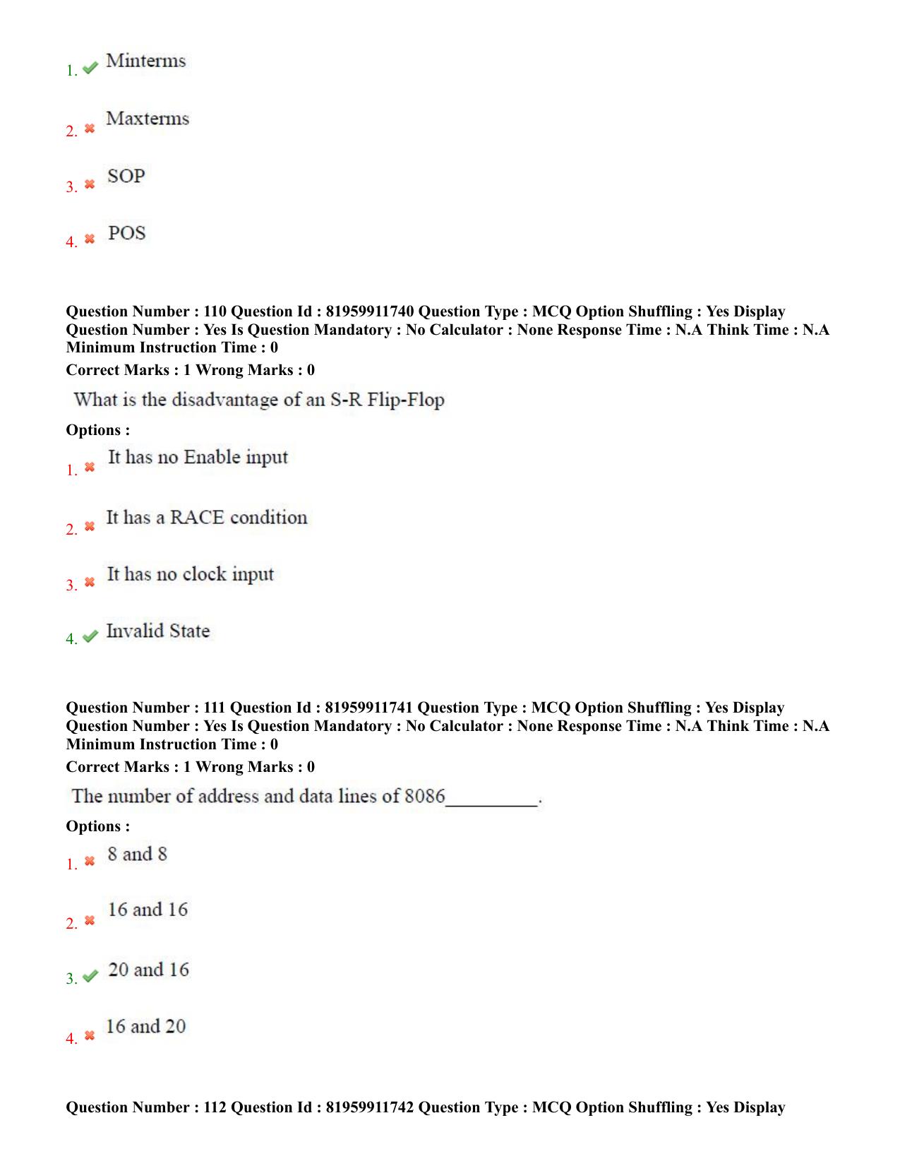 TS ECET 2022 Computer Science and Engineering Question Paper - Page 54