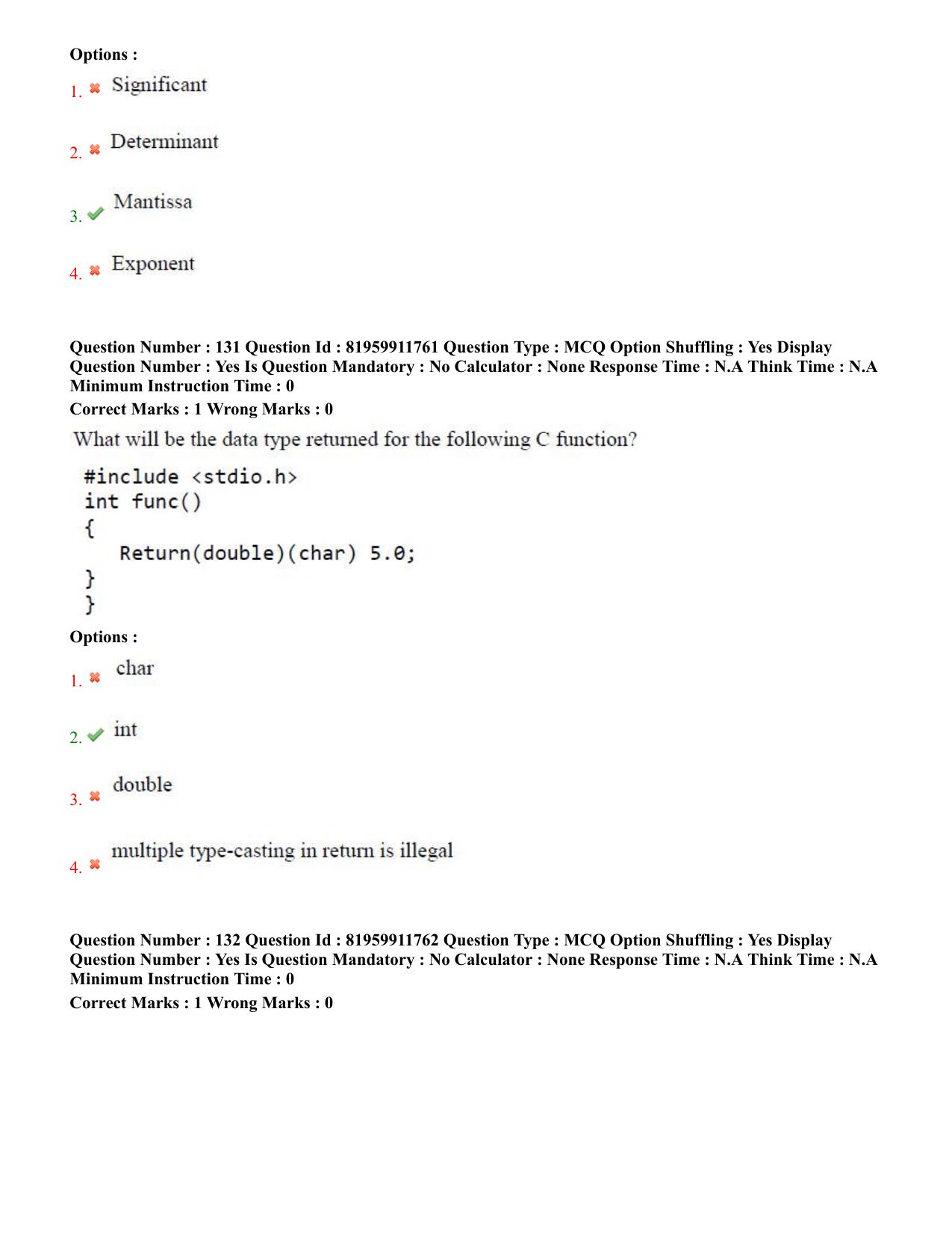 TS ECET 2022 Computer Science and Engineering Question Paper - Page 62