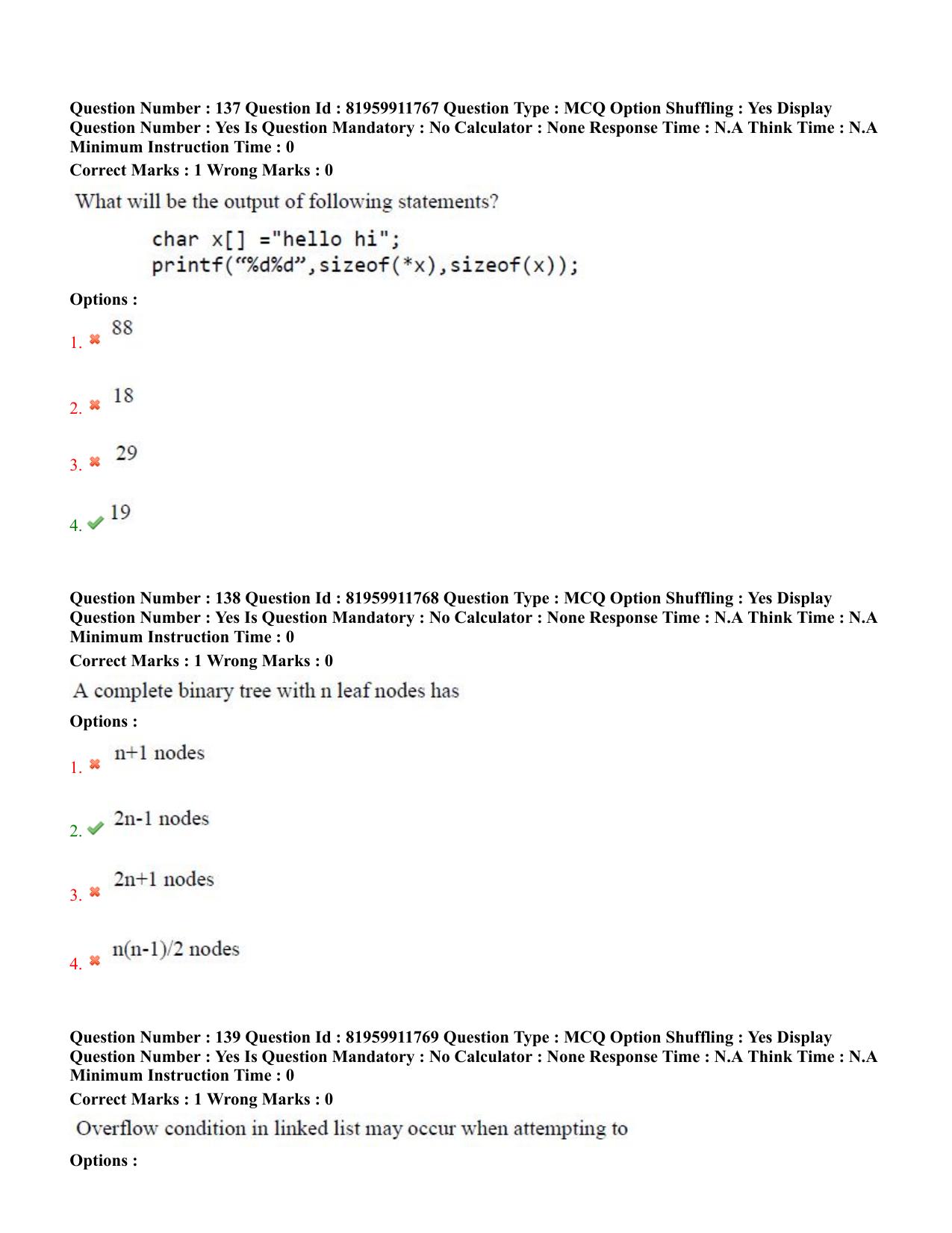 TS ECET 2022 Computer Science and Engineering Question Paper - Page 65