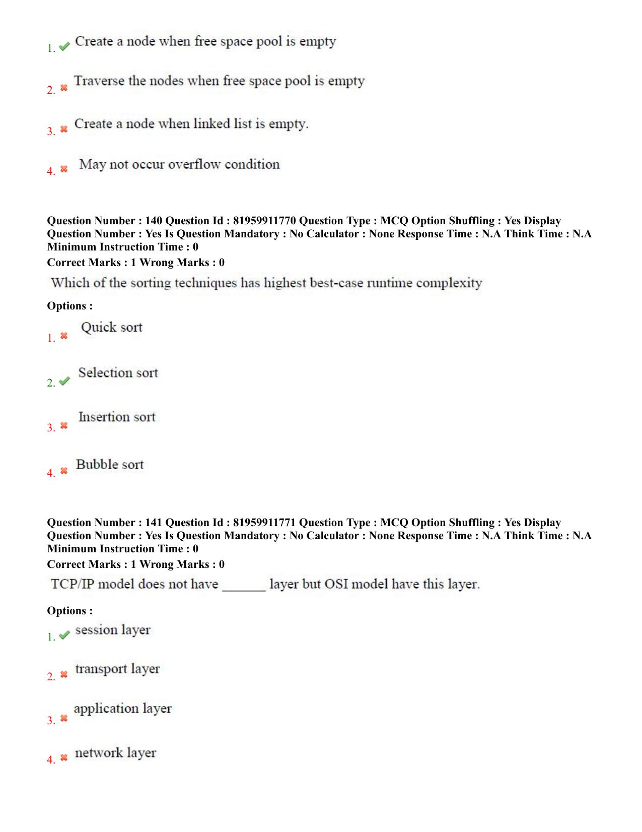 TS ECET 2022 Computer Science and Engineering Question Paper - Page 66