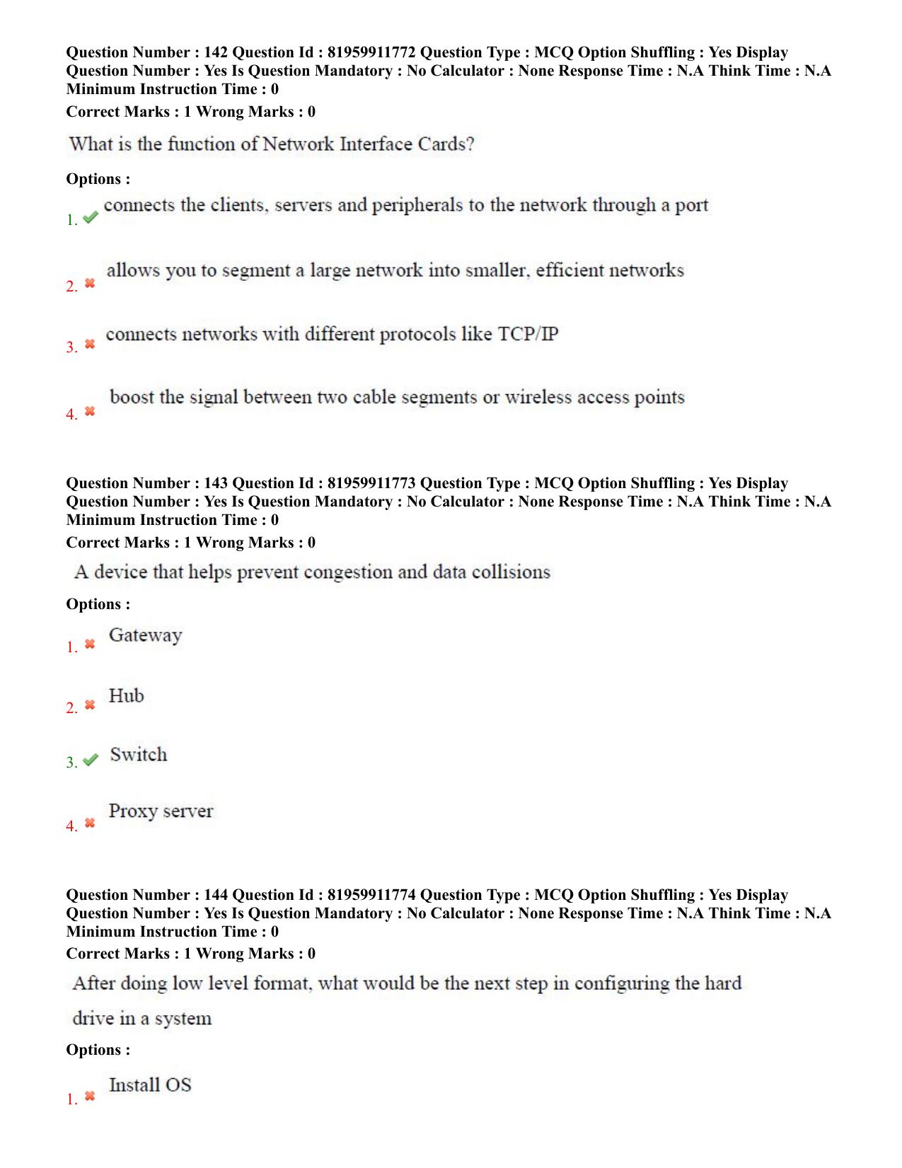 TS ECET 2022 Computer Science and Engineering Question Paper - Page 67