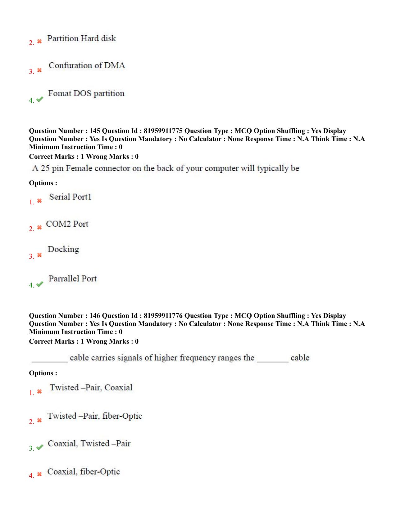 TS ECET 2022 Computer Science and Engineering Question Paper - Page 68