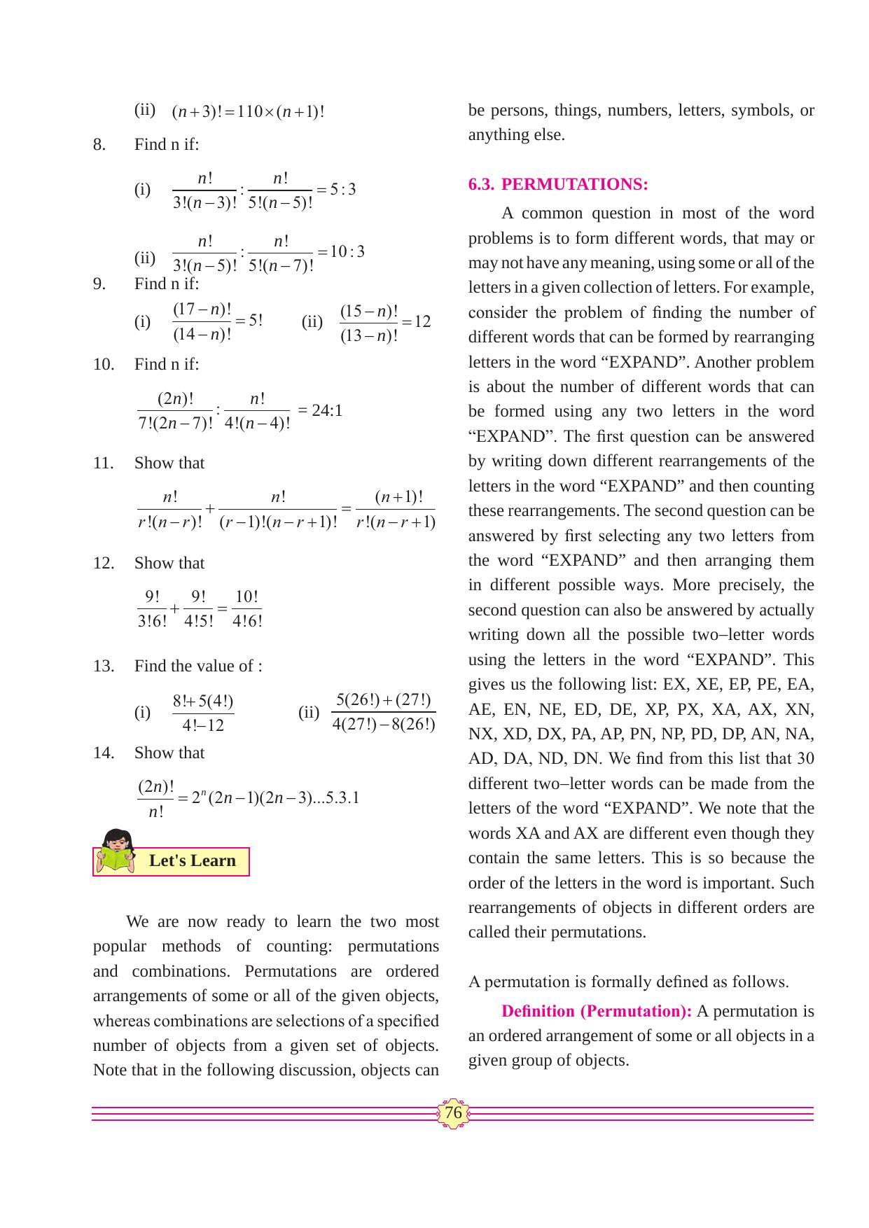 Maharashtra Board Class 11 Maths (Commerce) (Part 2) Textbook - Page 86