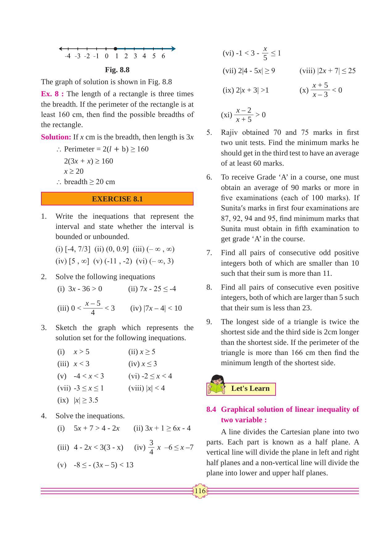 Maharashtra Board Class 11 Maths (Commerce) (Part 2) Textbook - Page 126