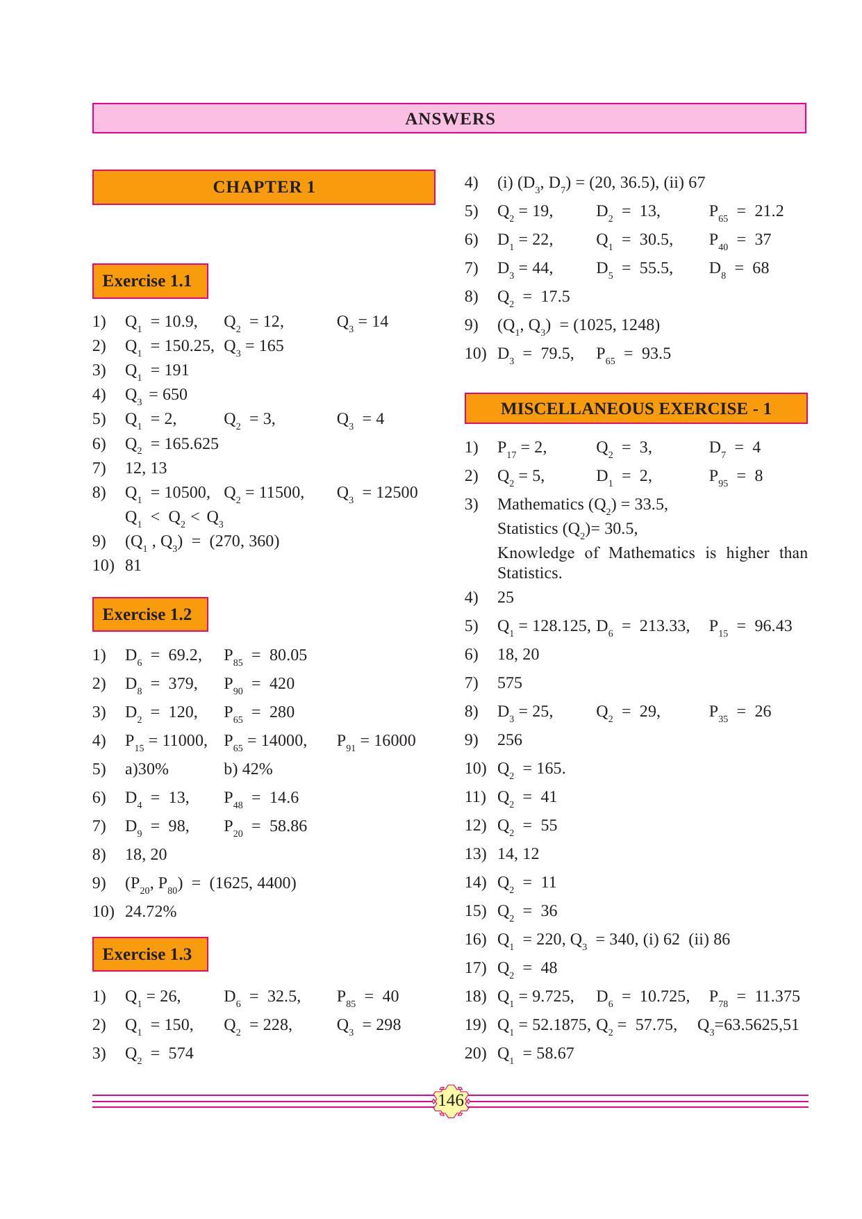 Maharashtra Board Class 11 Maths (Commerce) (Part 2) Textbook - Page 156