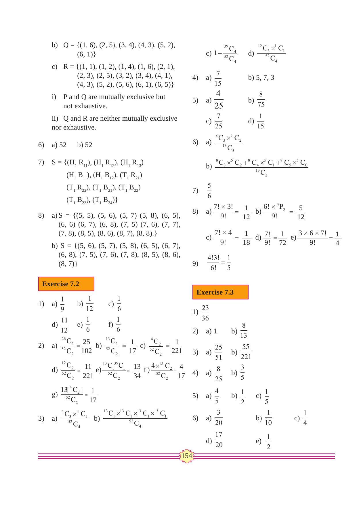 Maharashtra Board Class 11 Maths (Commerce) (Part 2) Textbook - Page 164