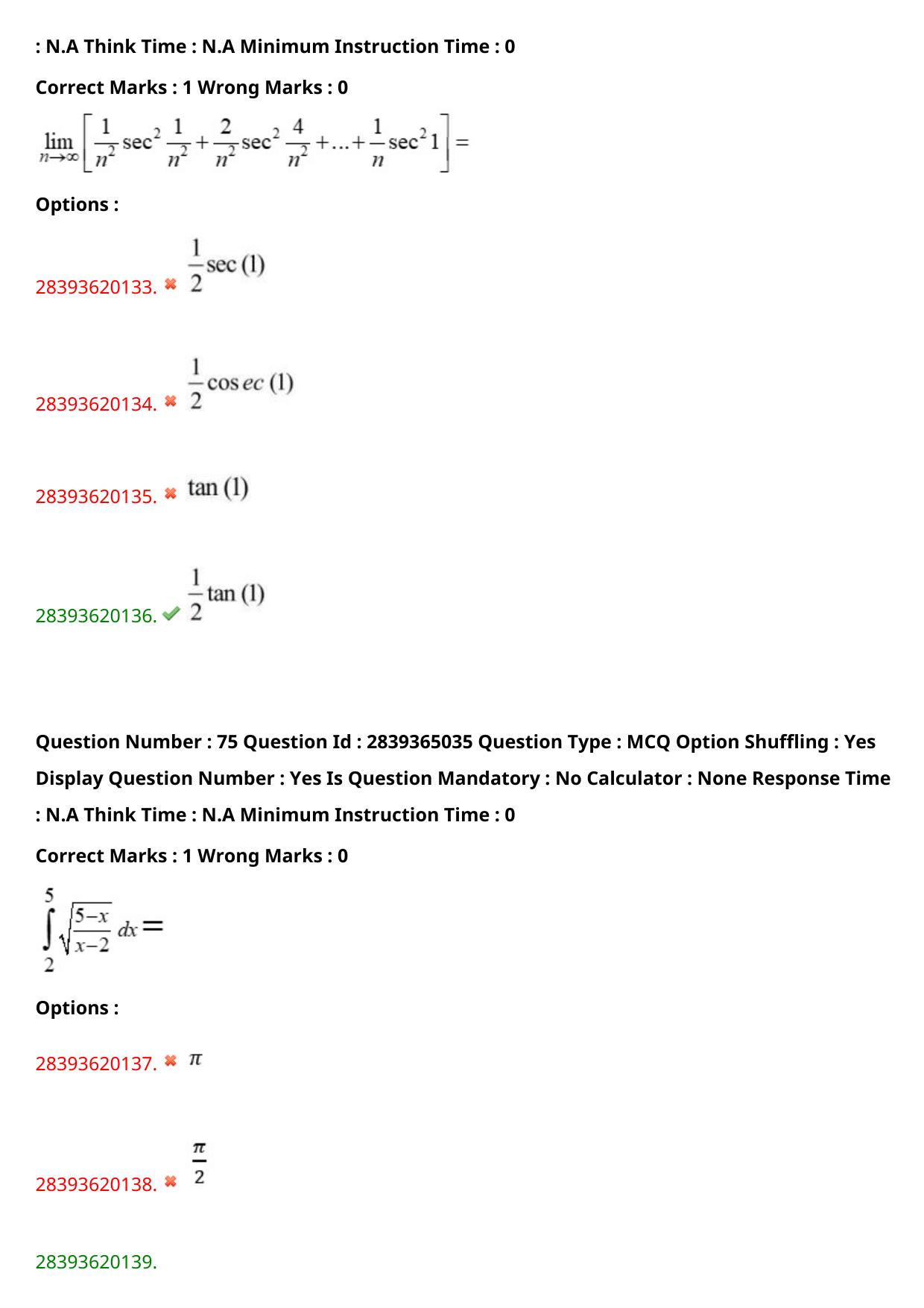 TS EAMCET 2023 Engineering Question Paper with Key (12 May 2023 Afternoon (English & Telugu) - Page 56
