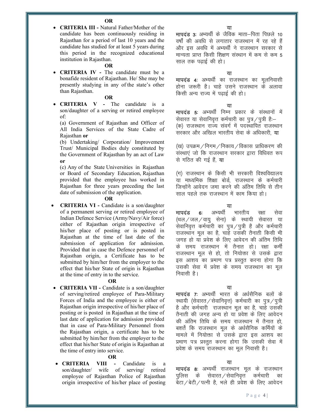 Rajasthan JET 2025 Syllabus - Page 6