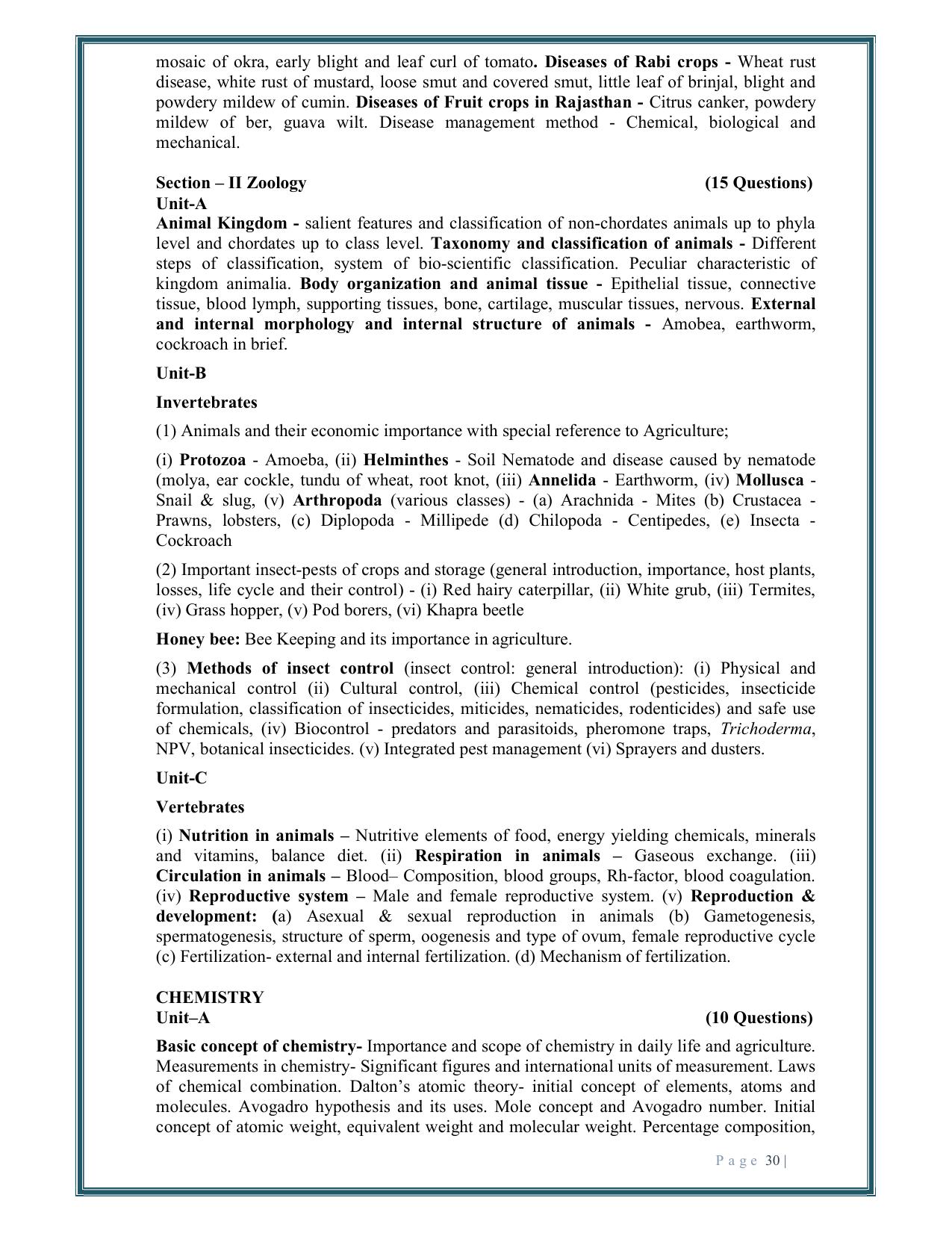 Rajasthan JET 2025 Syllabus - Page 32
