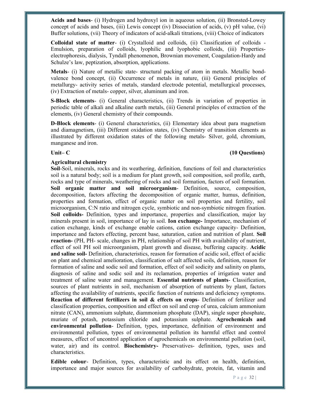 Rajasthan JET 2025 Syllabus - Page 34