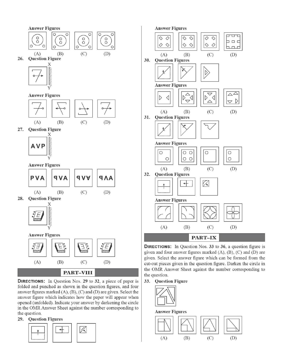 JNVST Class 6 2023 Question Paper with Solutions - Page 4