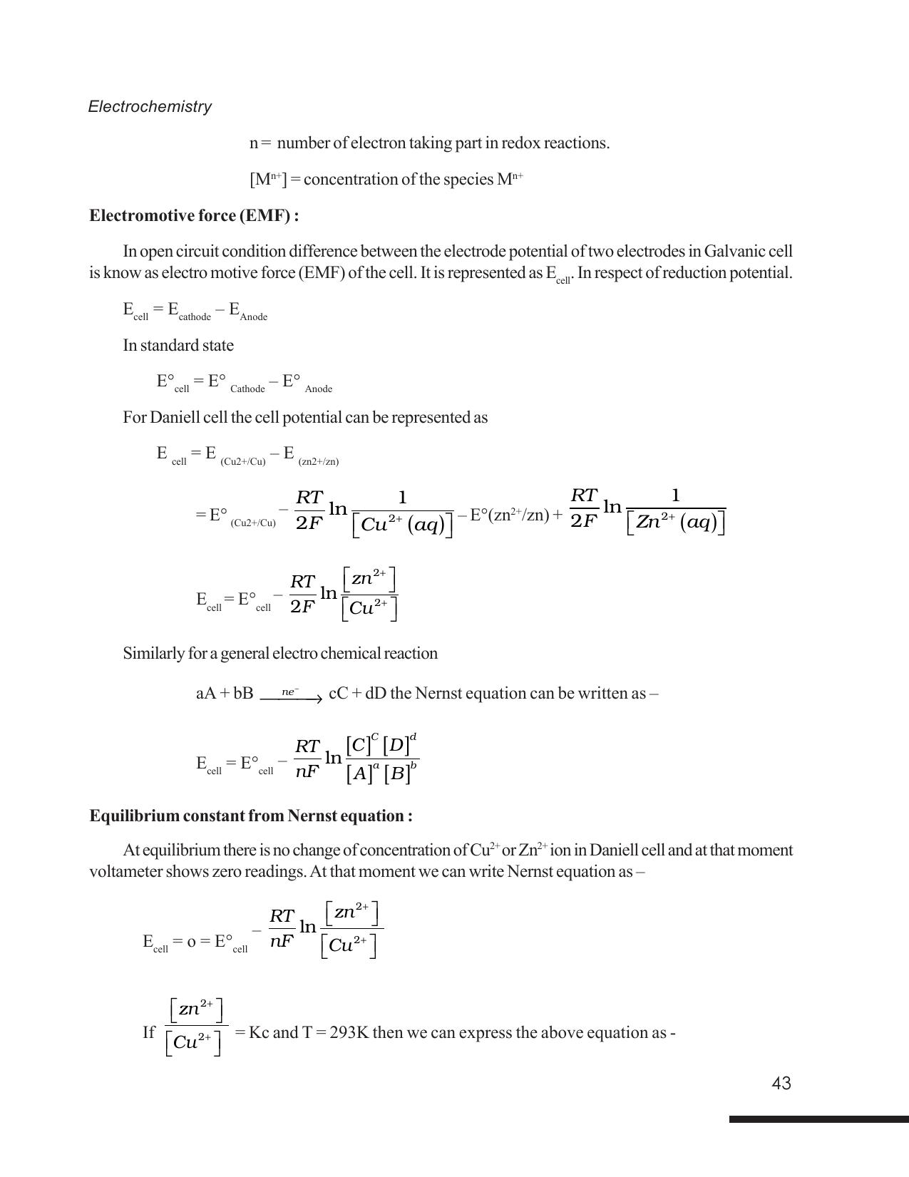 Tripura Board Class 12 Chemistry English Version Workbooks - Page 49