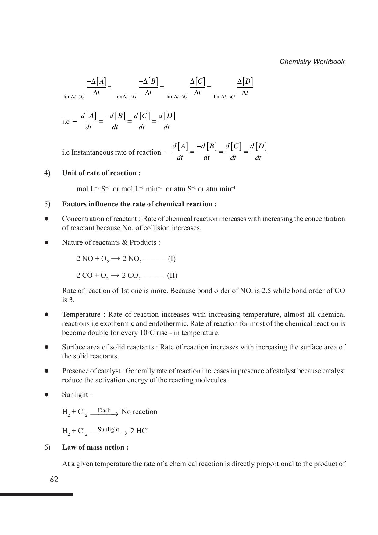 Tripura Board Class 12 Chemistry English Version Workbooks - Page 68