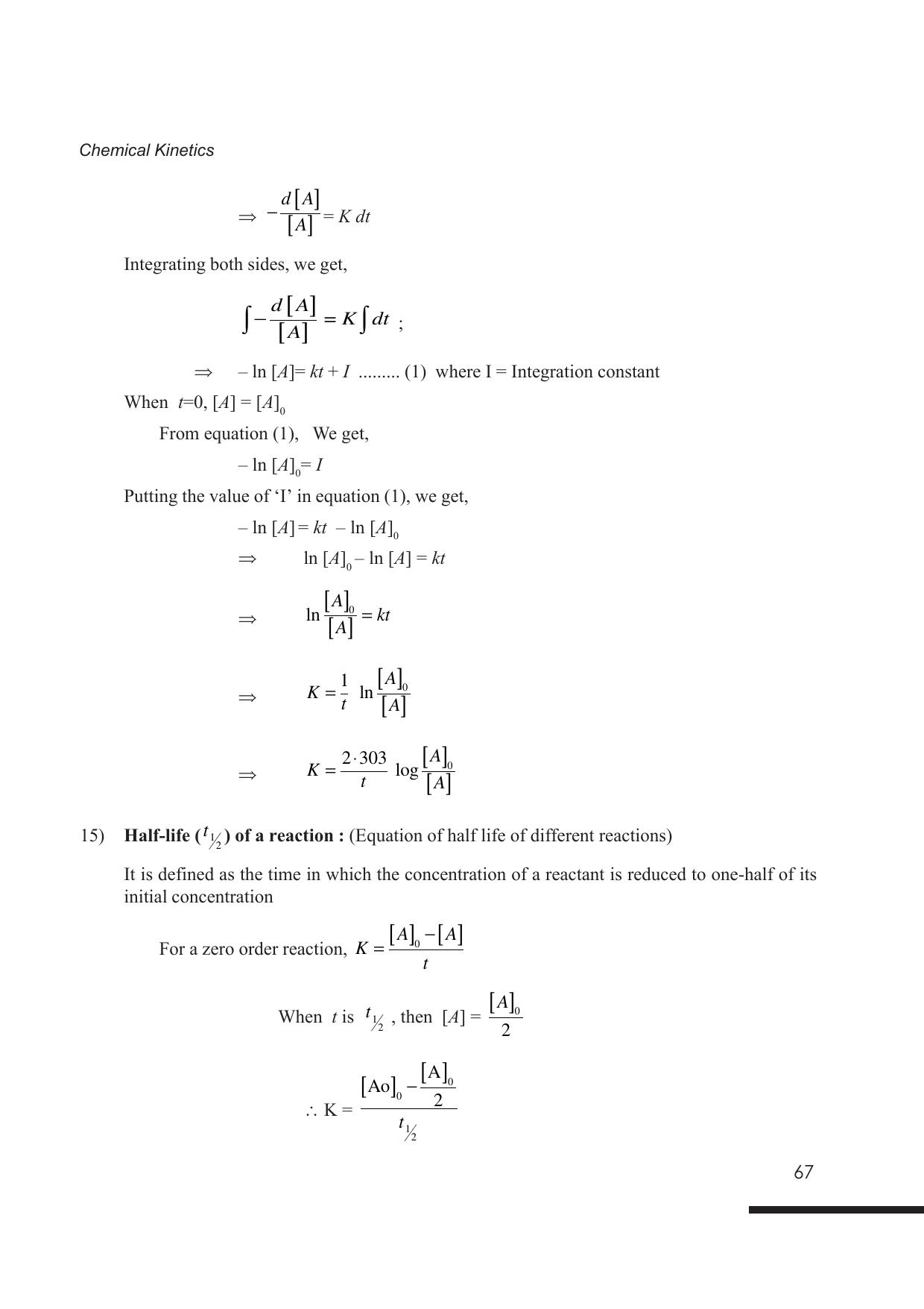 Tripura Board Class 12 Chemistry English Version Workbooks - Page 73