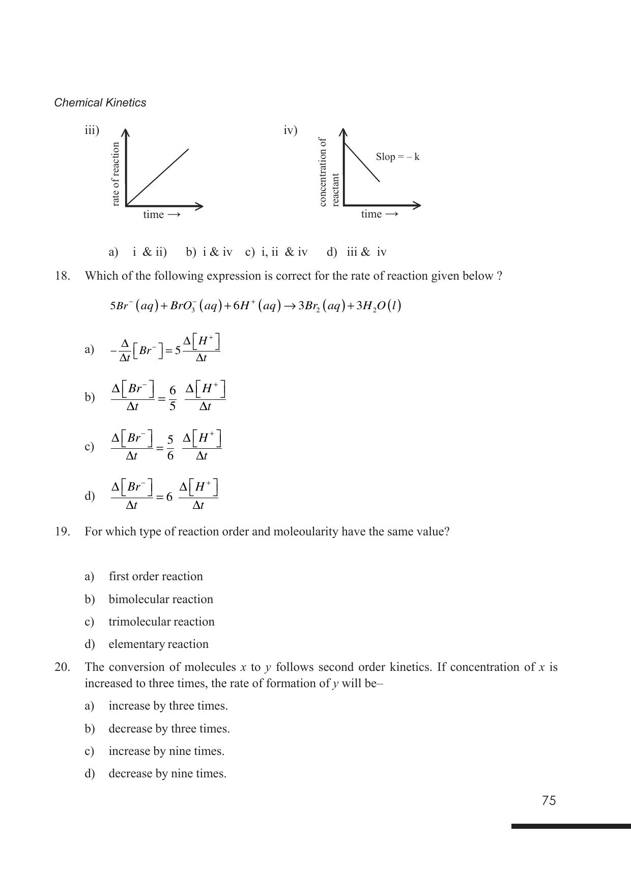 Tripura Board Class 12 Chemistry English Version Workbooks - Page 81