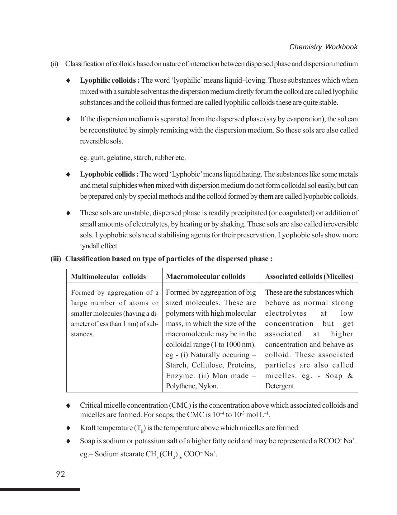 Tripura Board Class 12 Chemistry English Version Workbooks - Page 98
