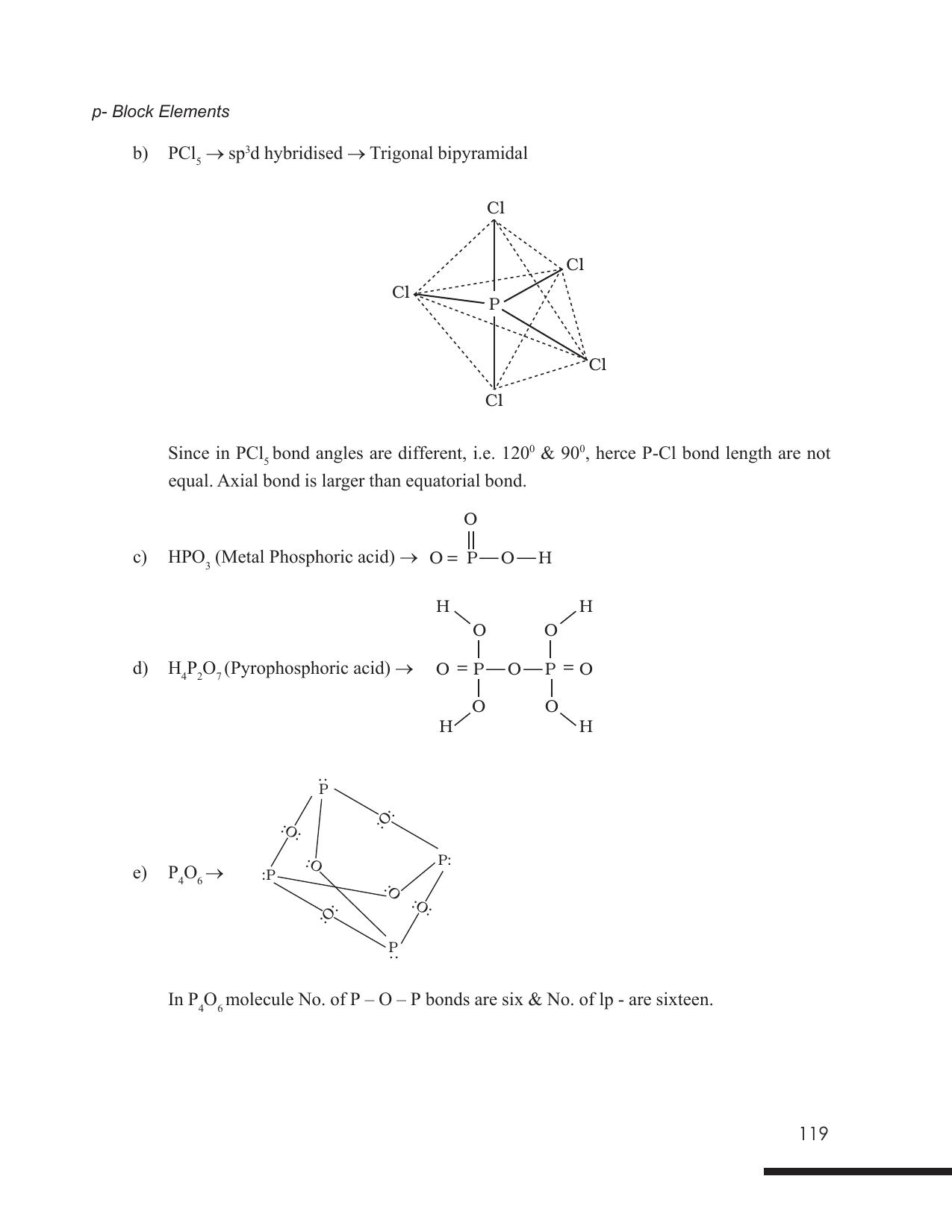 Tripura Board Class 12 Chemistry English Version Workbooks - Page 125