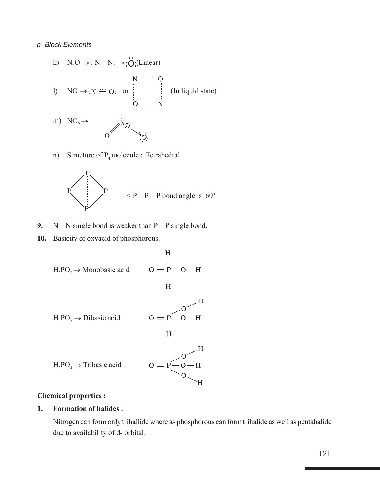 Tripura Board Class 12 Chemistry English Version Workbooks - Page 127