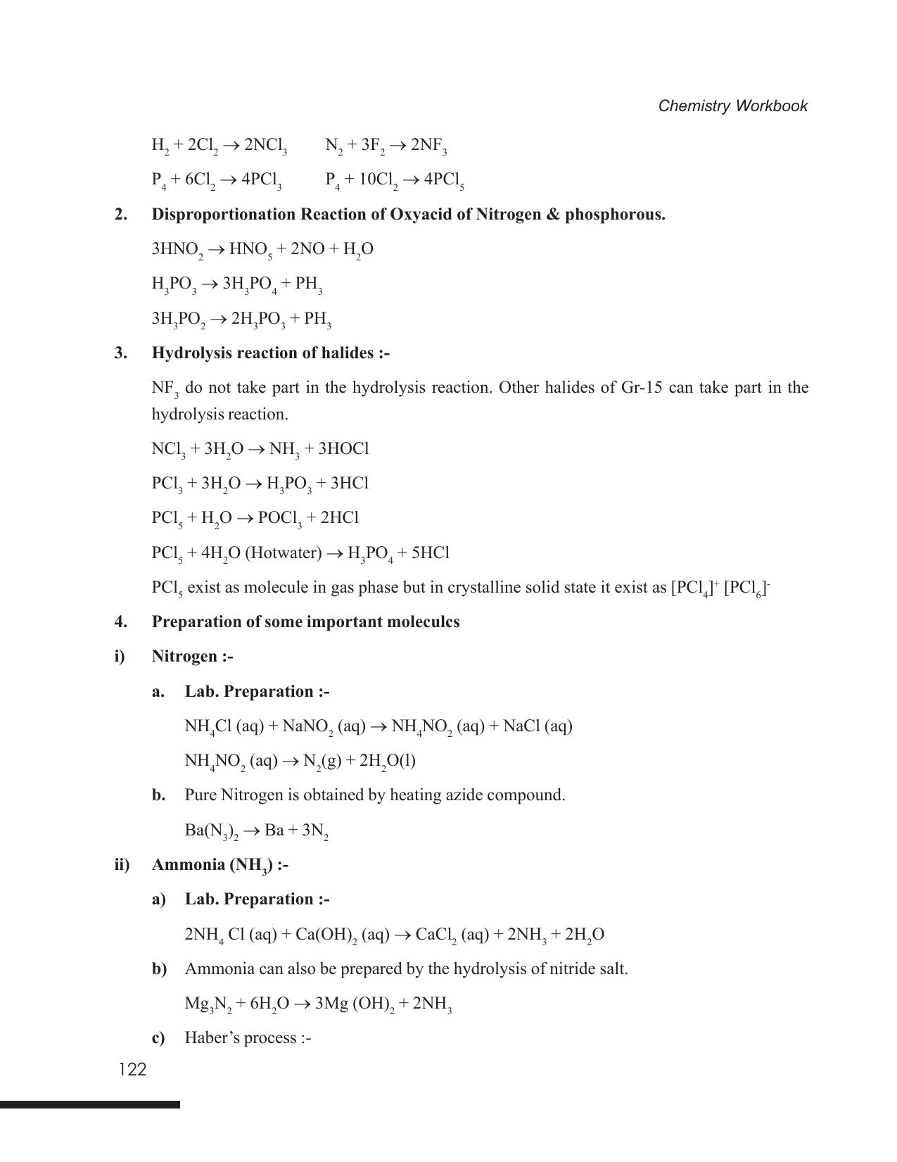 Tripura Board Class 12 Chemistry English Version Workbooks - Page 128