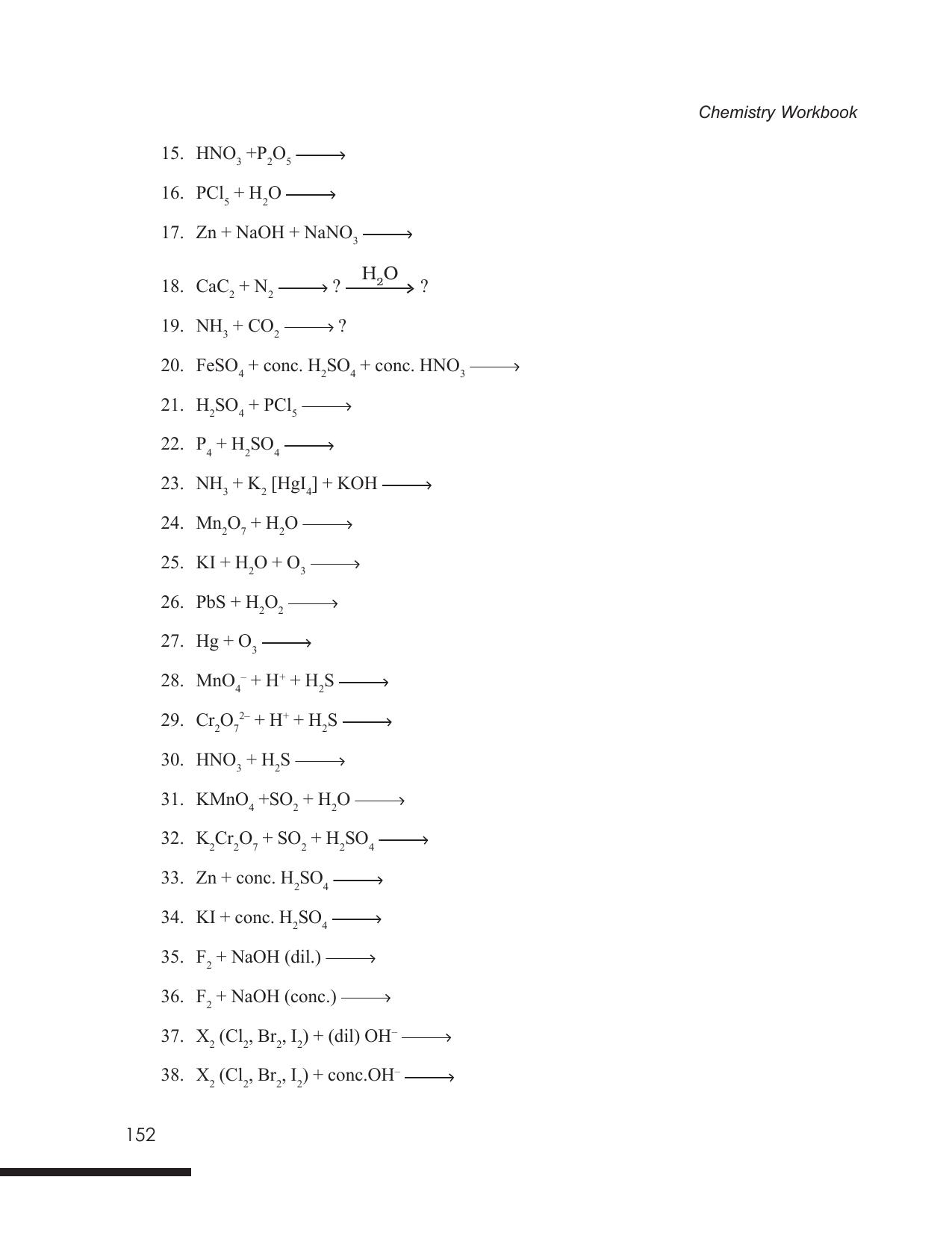 Tripura Board Class 12 Chemistry English Version Workbooks - Page 158