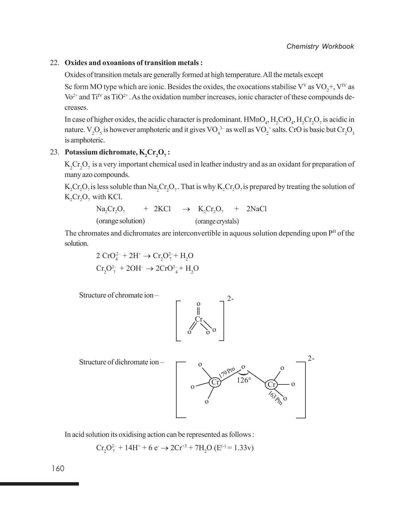 Tripura Board Class 12 Chemistry English Version Workbooks - Page 166