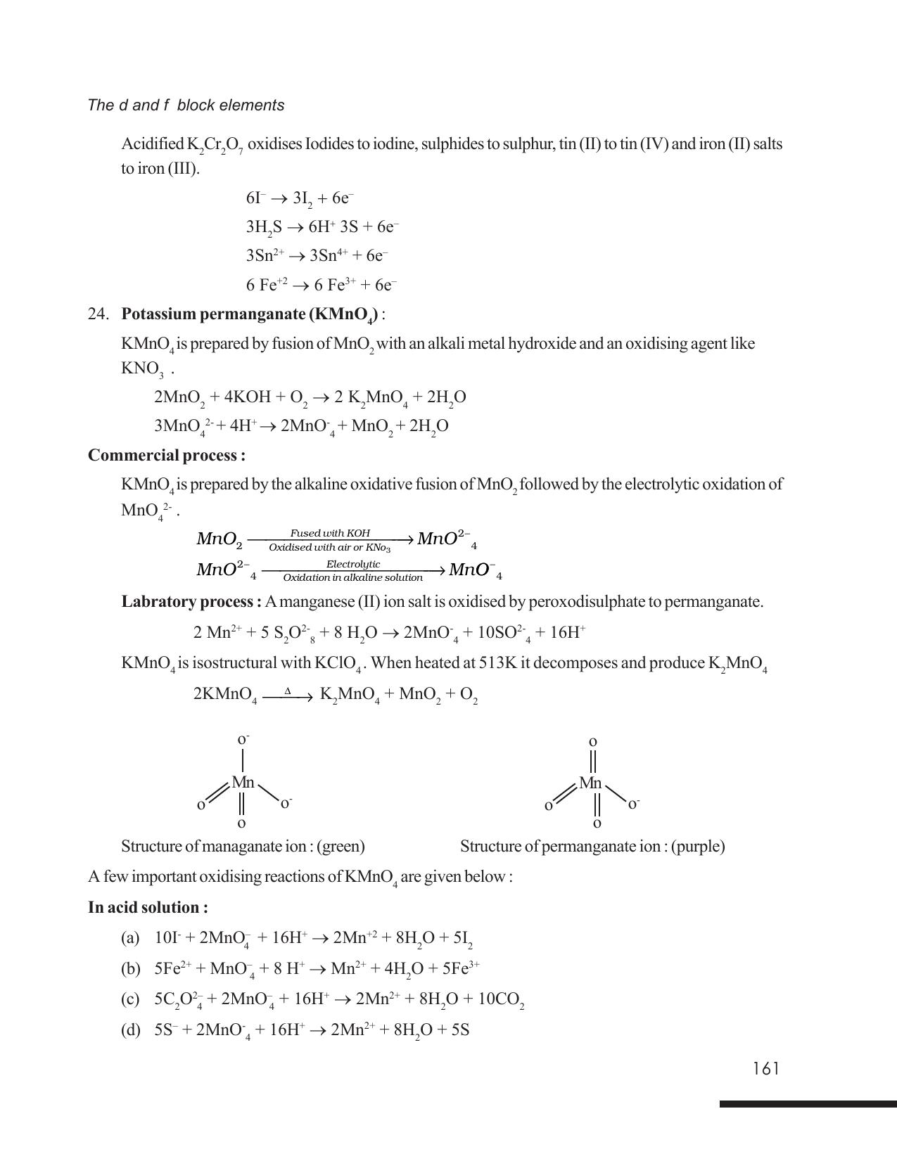 Tripura Board Class 12 Chemistry English Version Workbooks - Page 167