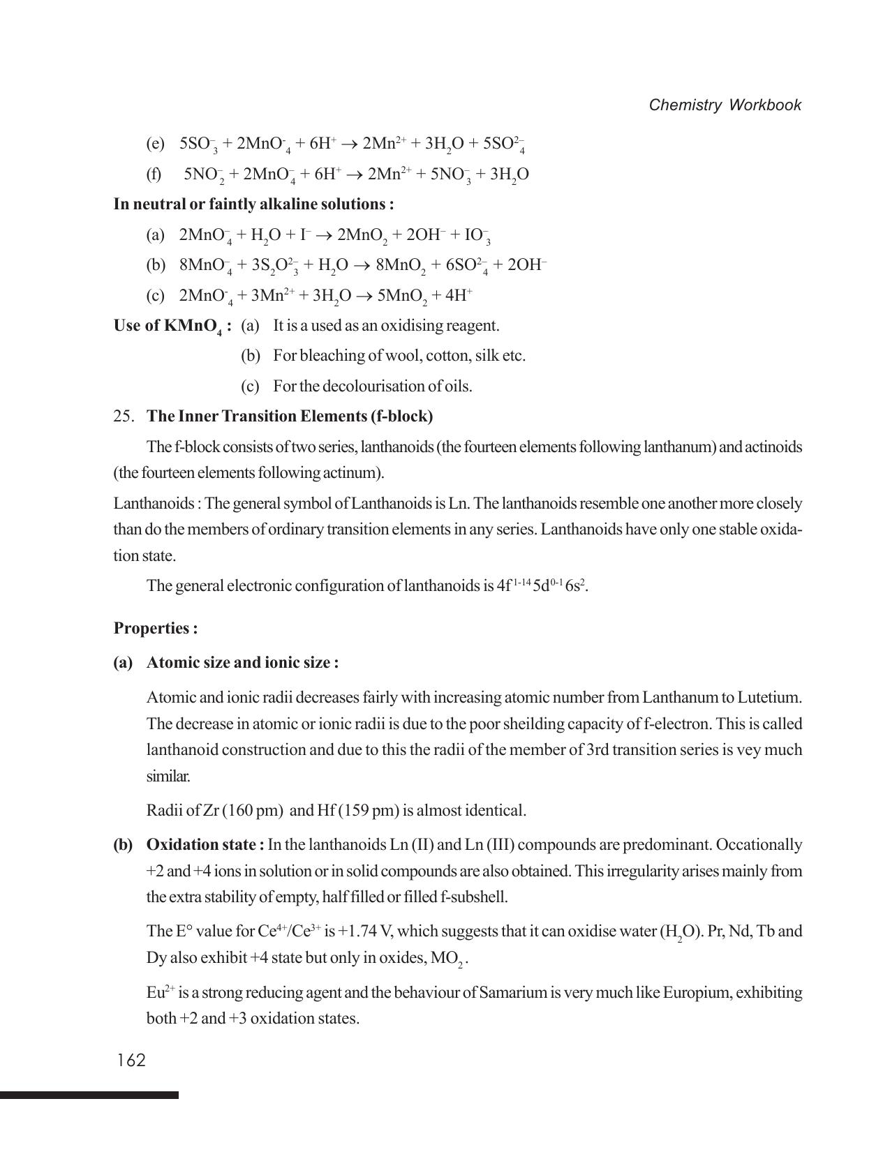 Tripura Board Class 12 Chemistry English Version Workbooks - Page 168