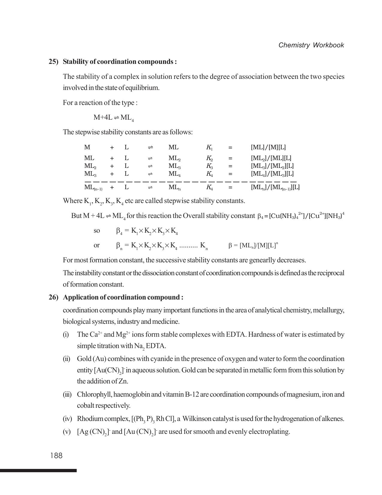 Tripura Board Class 12 Chemistry English Version Workbooks - Page 194