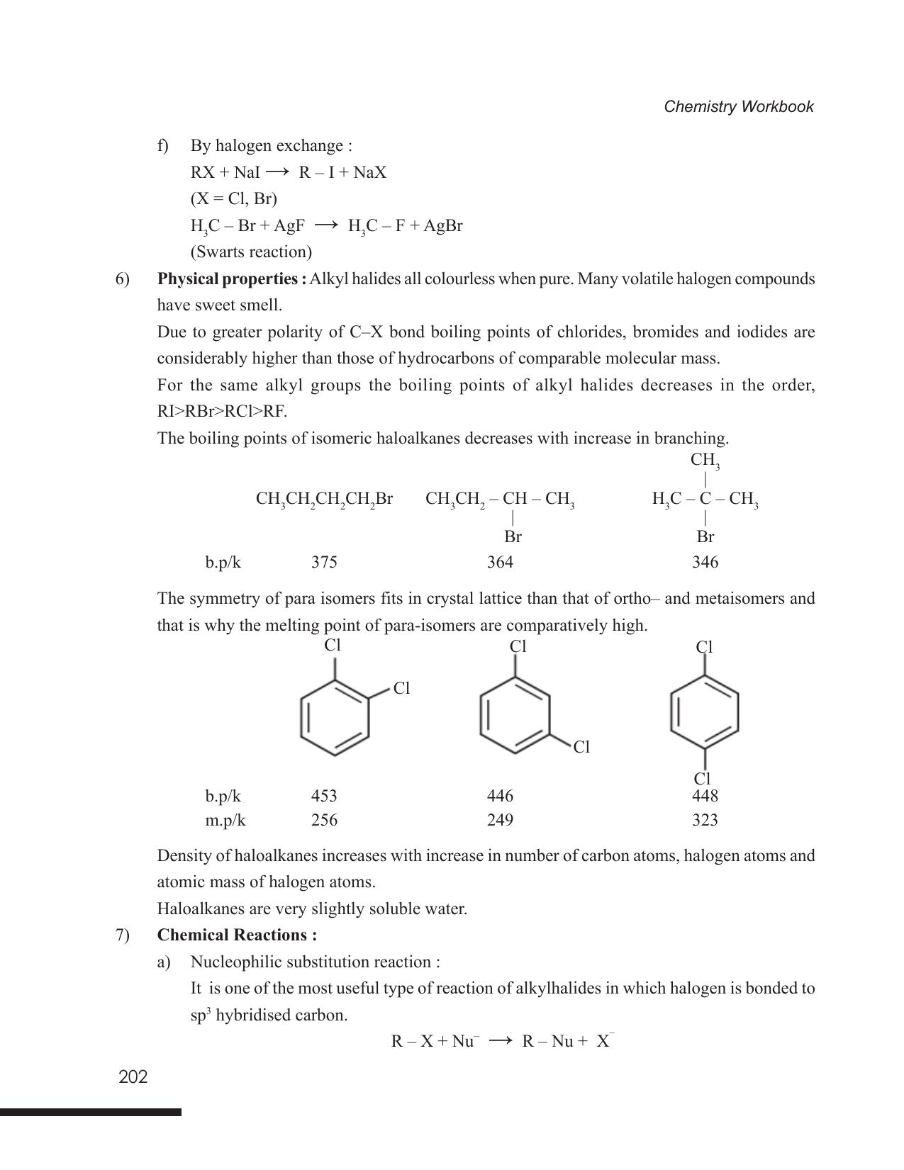 Tripura Board Class 12 Chemistry English Version Workbooks - Page 208
