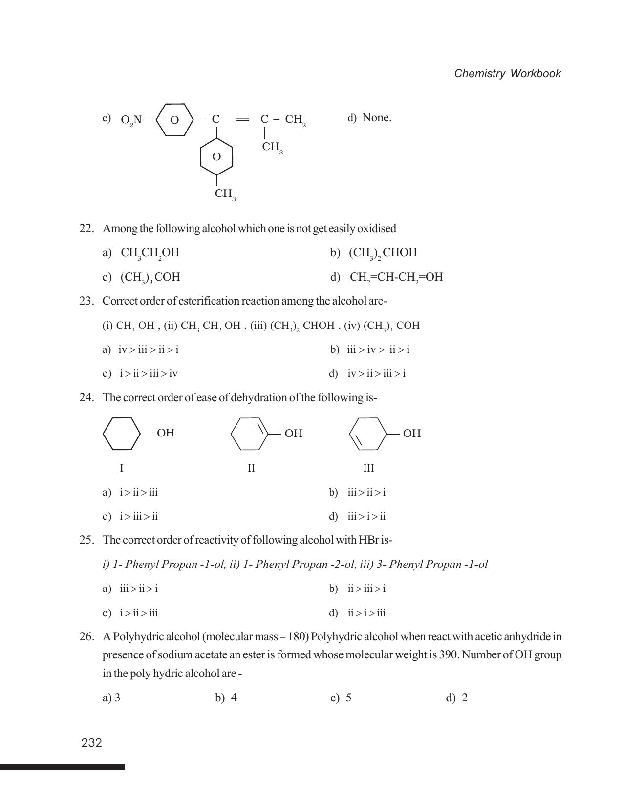 Tripura Board Class 12 Chemistry English Version Workbooks - Page 238