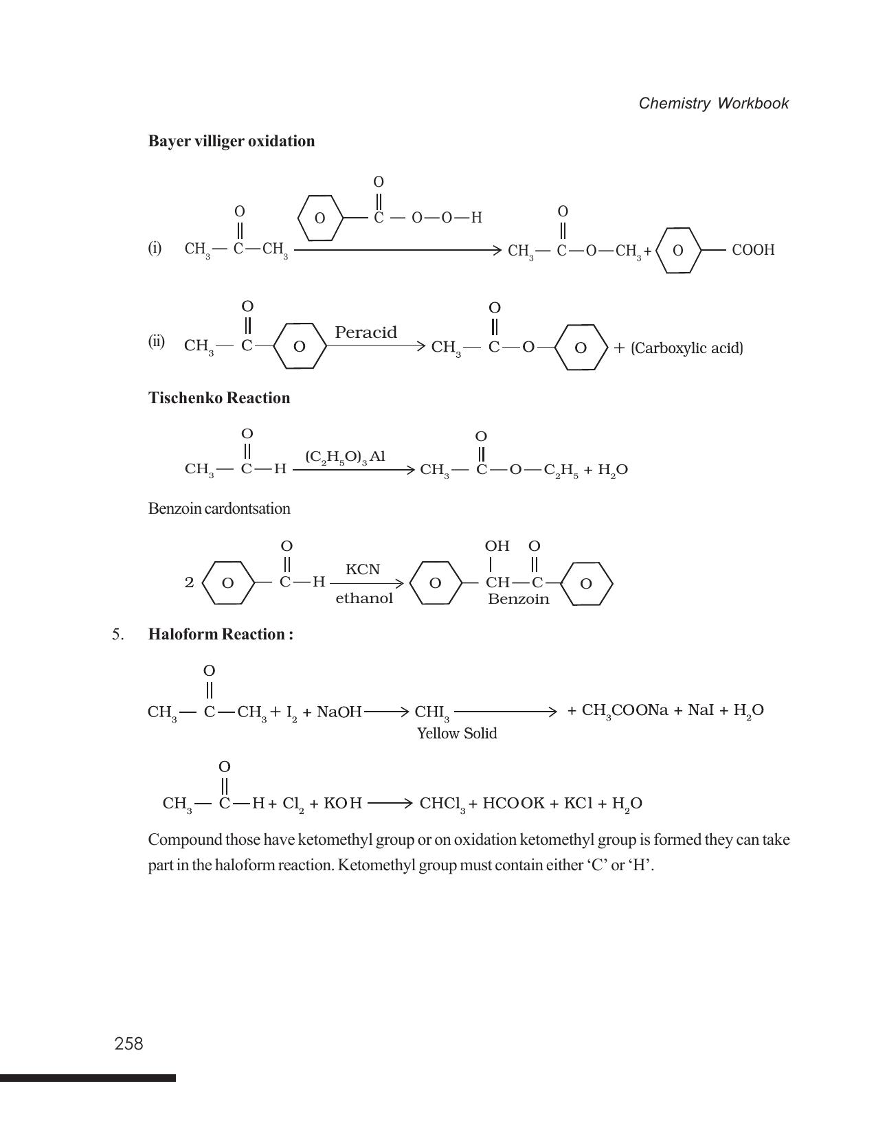 Tripura Board Class 12 Chemistry English Version Workbooks - Page 264