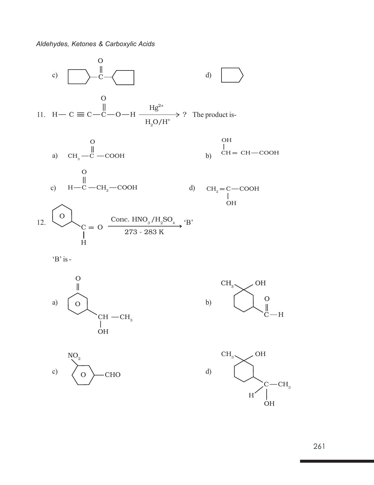 Tripura Board Class 12 Chemistry English Version Workbooks - Page 267
