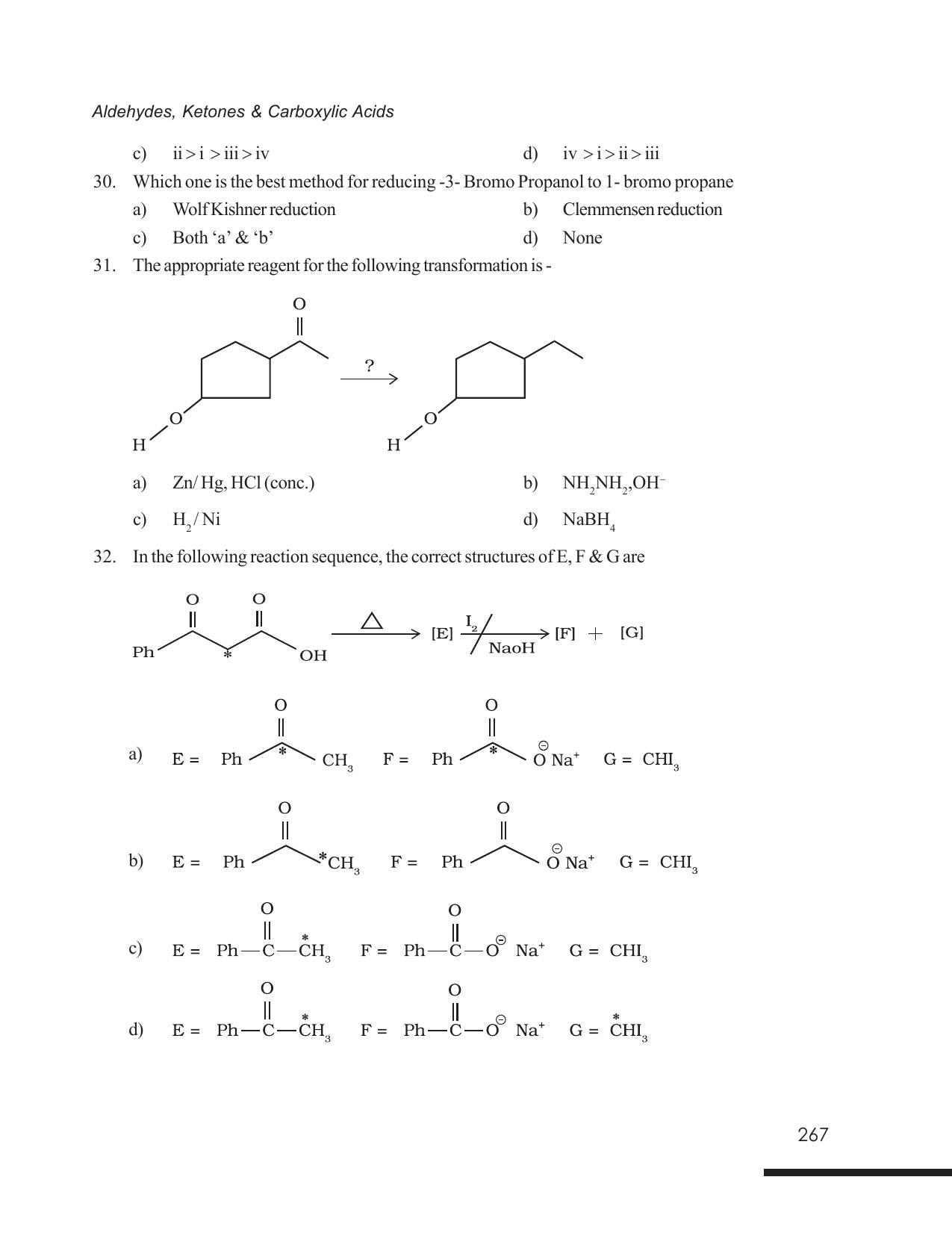 Tripura Board Class 12 Chemistry English Version Workbooks - Page 273