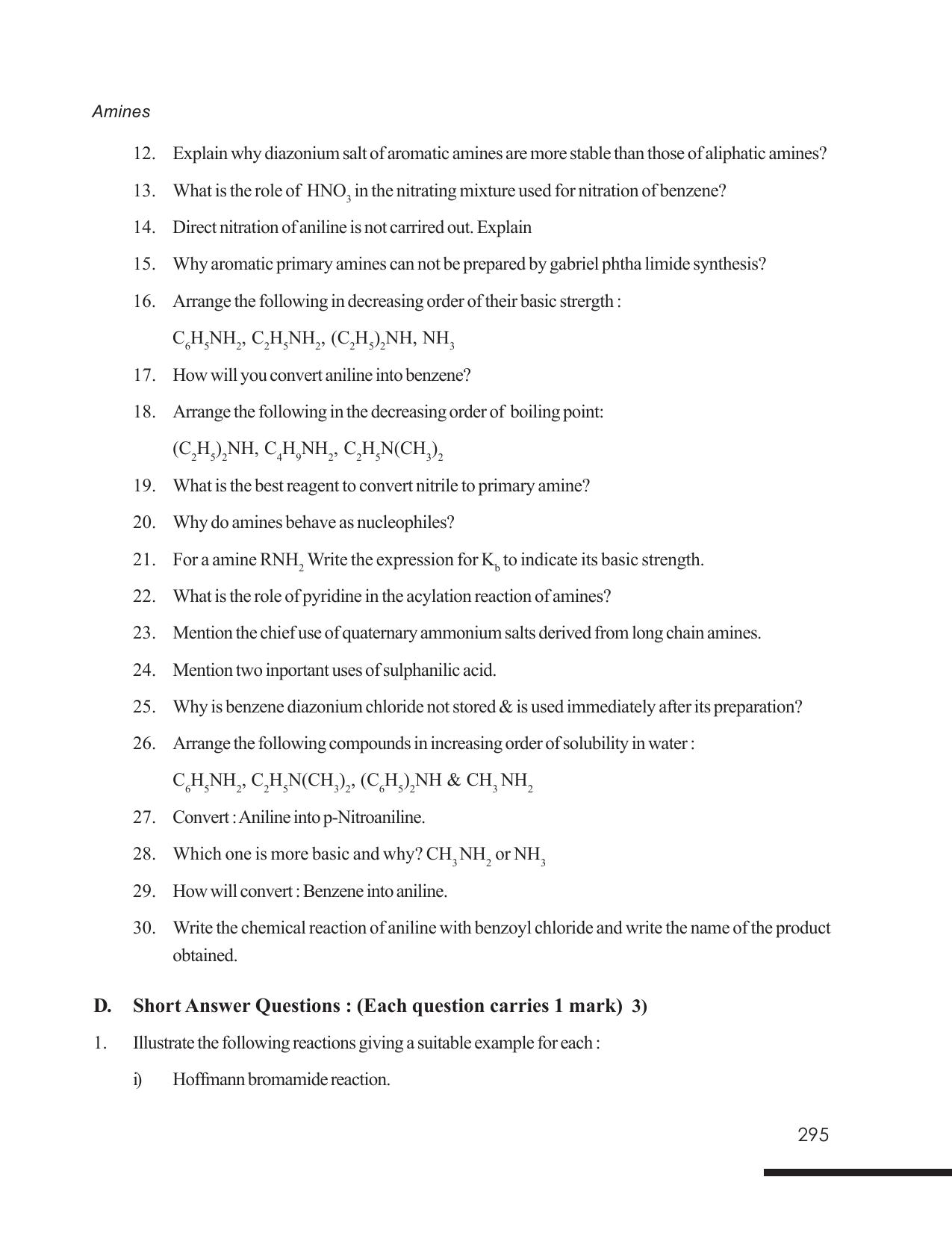 Tripura Board Class 12 Chemistry English Version Workbooks - Page 301