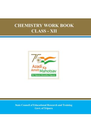 Tripura Board Class 12 Chemistry English Version Workbooks