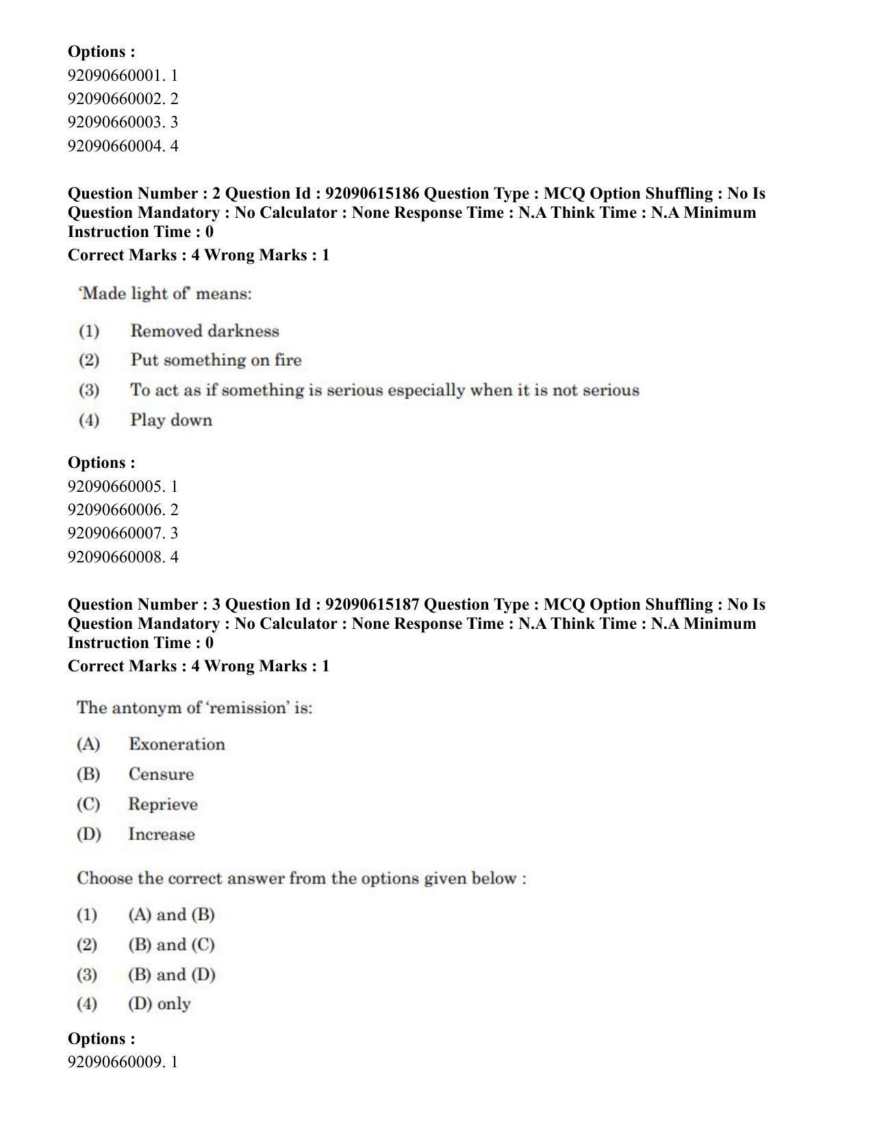 CUET PG 2023: HUQP13 – Museology(Eng)-Shift 3 (12-06-2023) Question Paper - Page 7