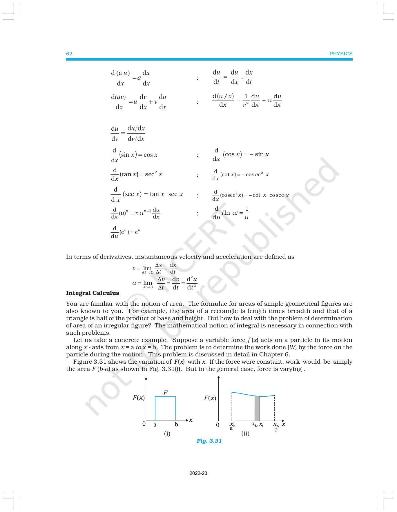 NCERT Book for Class 11 Physics Chapter 3 Motion in a Straight Line - Page 24
