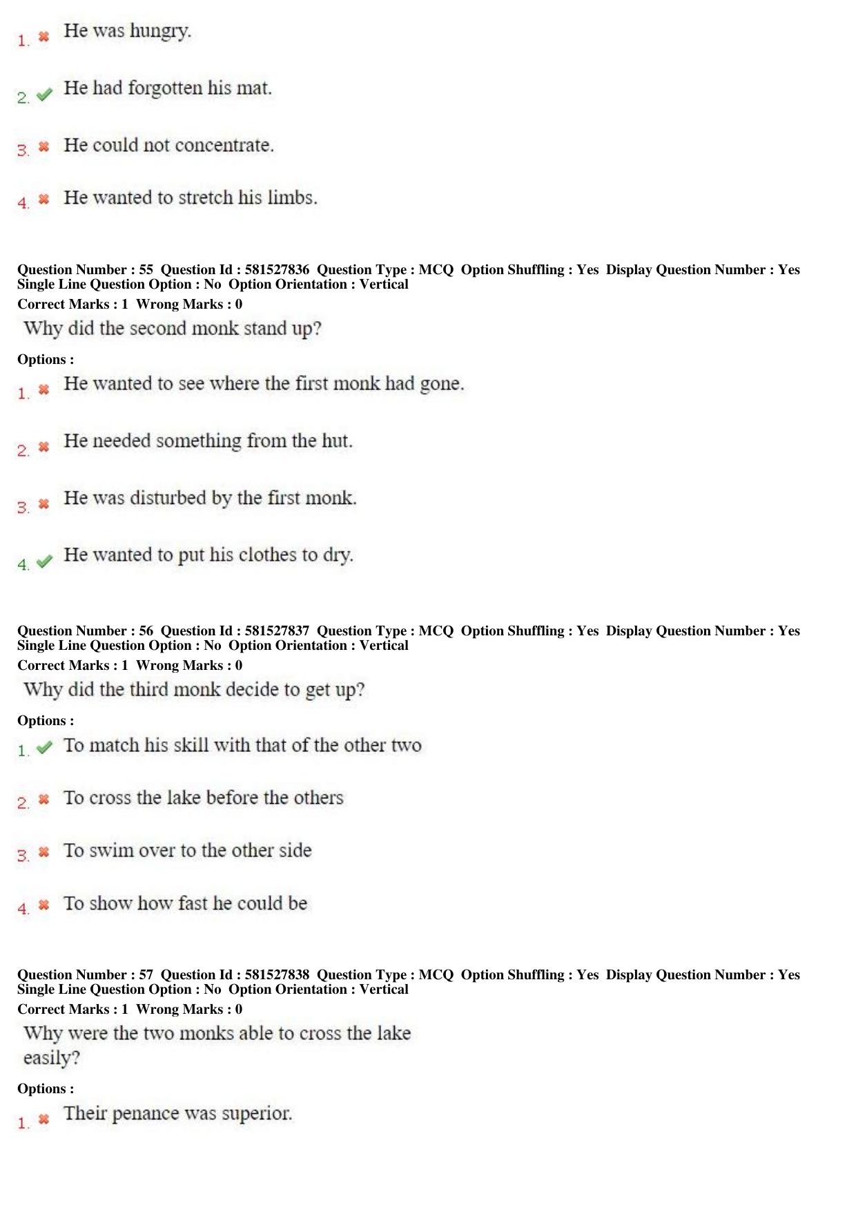 MP CPCT 23 Dec 2018 CPCT Question Paper Shift 1 - Page 36