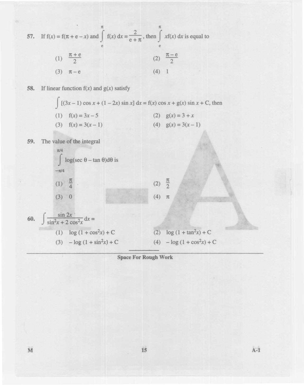 KCET Mathematics 2014 Question Papers - Page 15