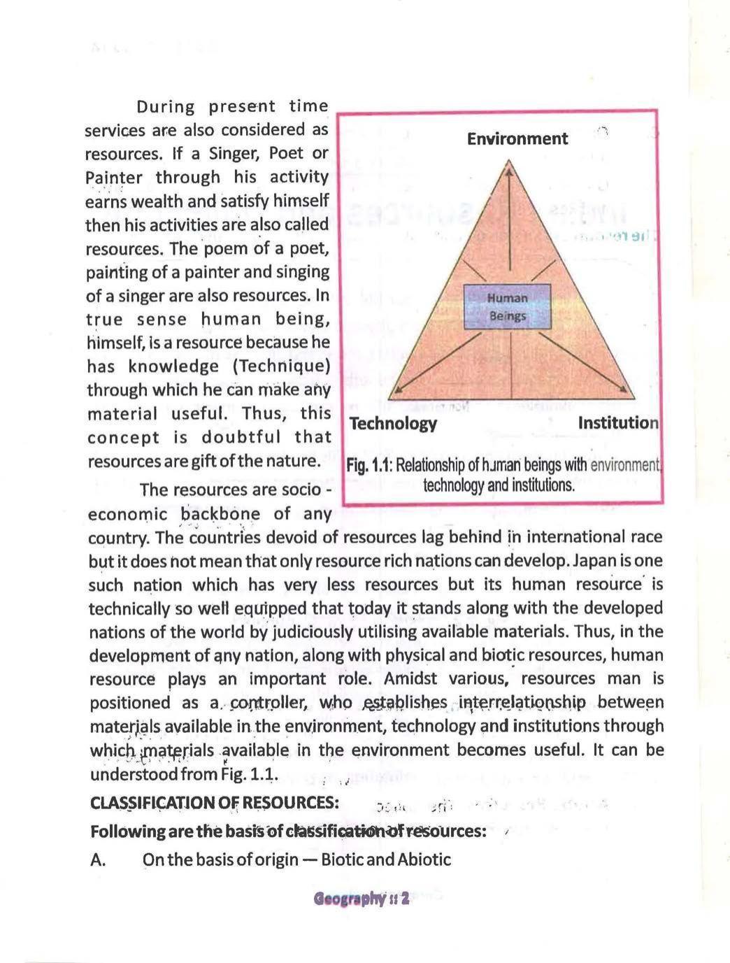 Bihar Board Class 10 Book for Geography: India Resources and Utility: Chapter-1 - Page 2