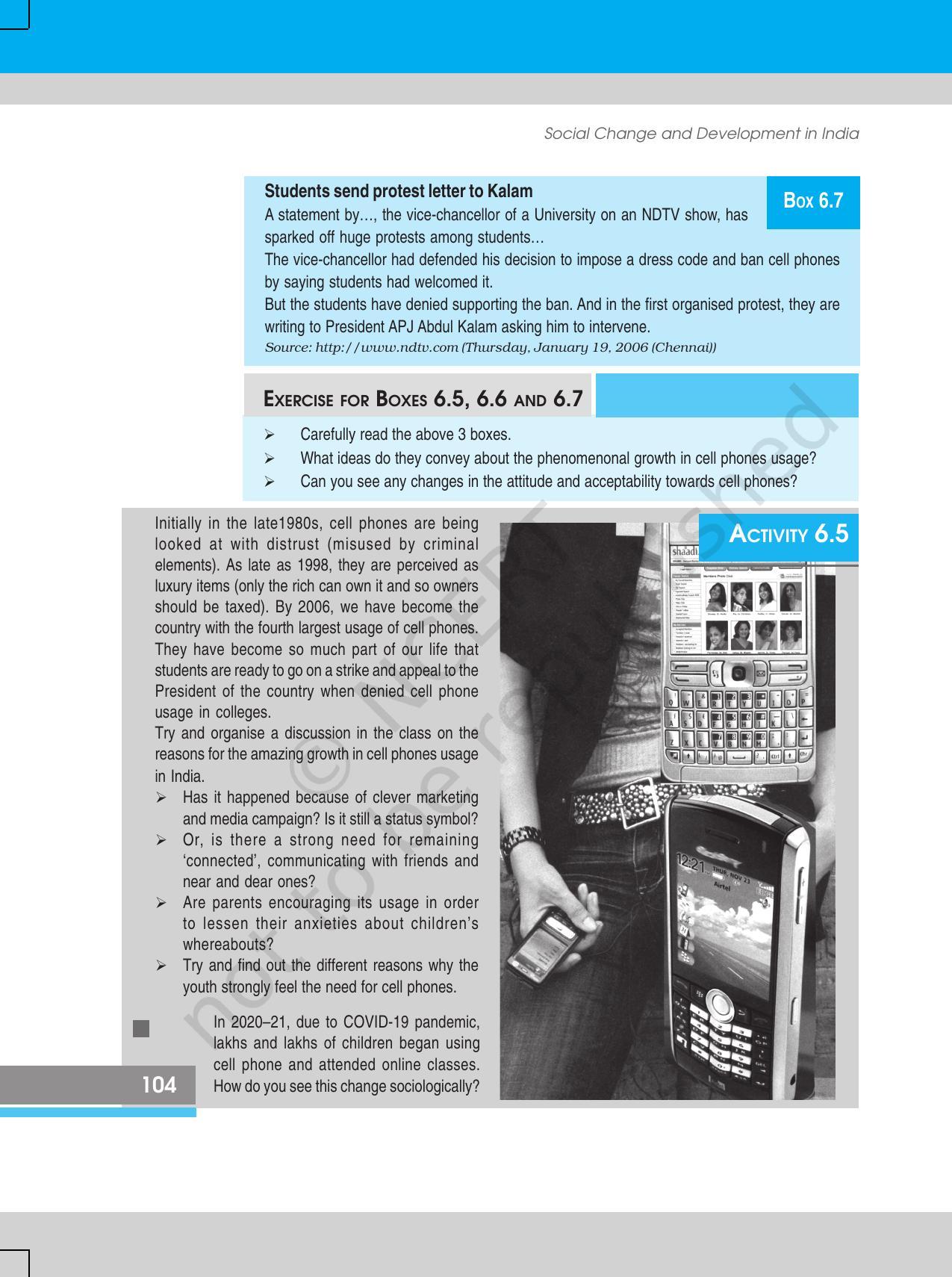 NCERT Book for Class 12 Sociology (Social Change and Development in India) Chapter 6 Globalisation and Social Change - Page 14