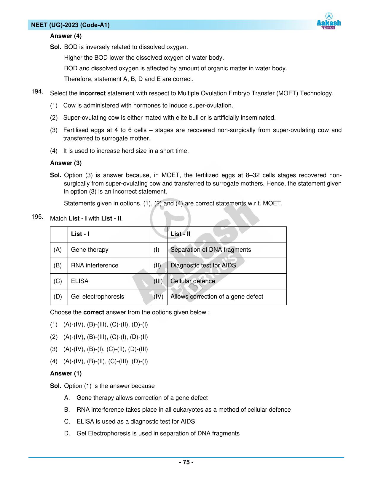 NEET 2023 Question Paper A1 - Page 75