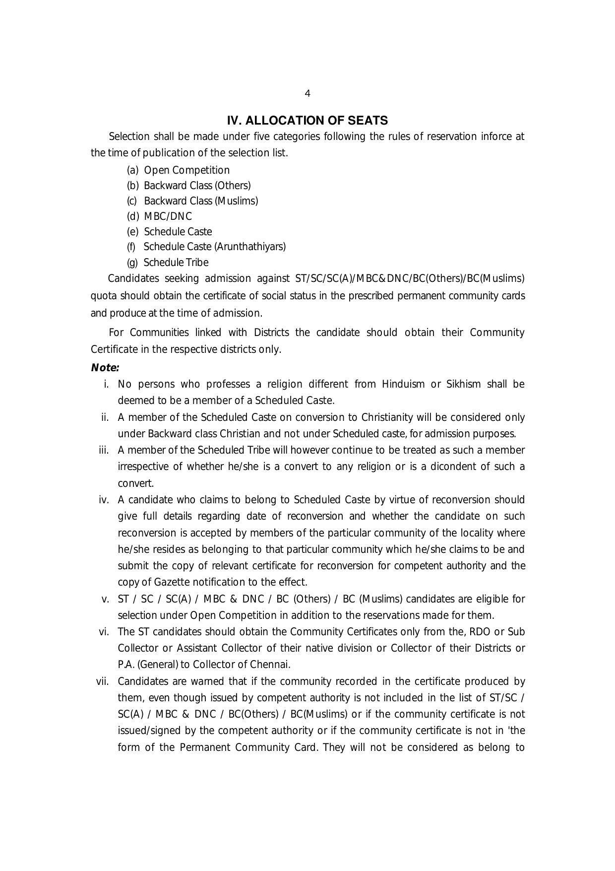Annamalai University, Annamalai Nagar Mining Engineering Prospectus 2021-22 - Page 7
