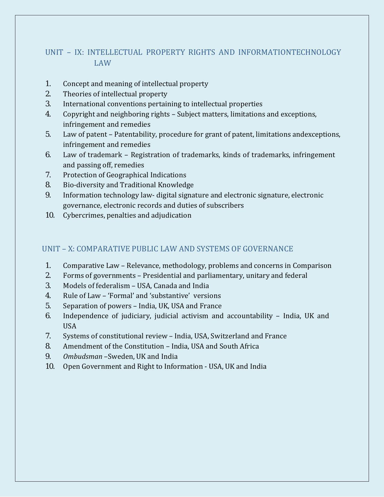 NTA PhD Entrance Exam Law Syllabus - Page 4